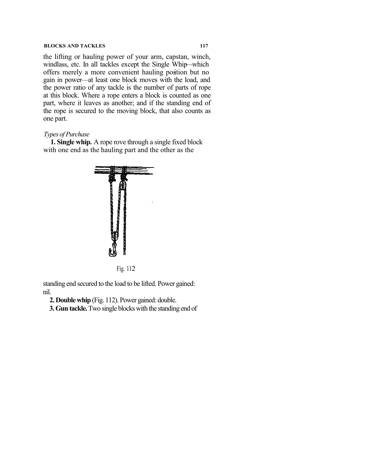 Handbook of Knots and Splices and Other Work with Hempen and Wire Ropes — страница 117