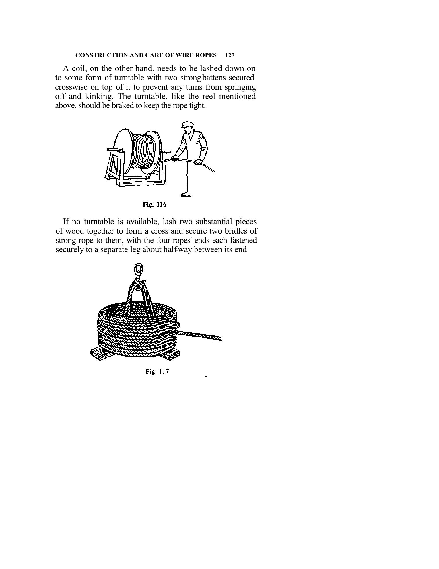 Handbook of Knots and Splices and Other Work with Hempen and Wire Ropes — страница 127