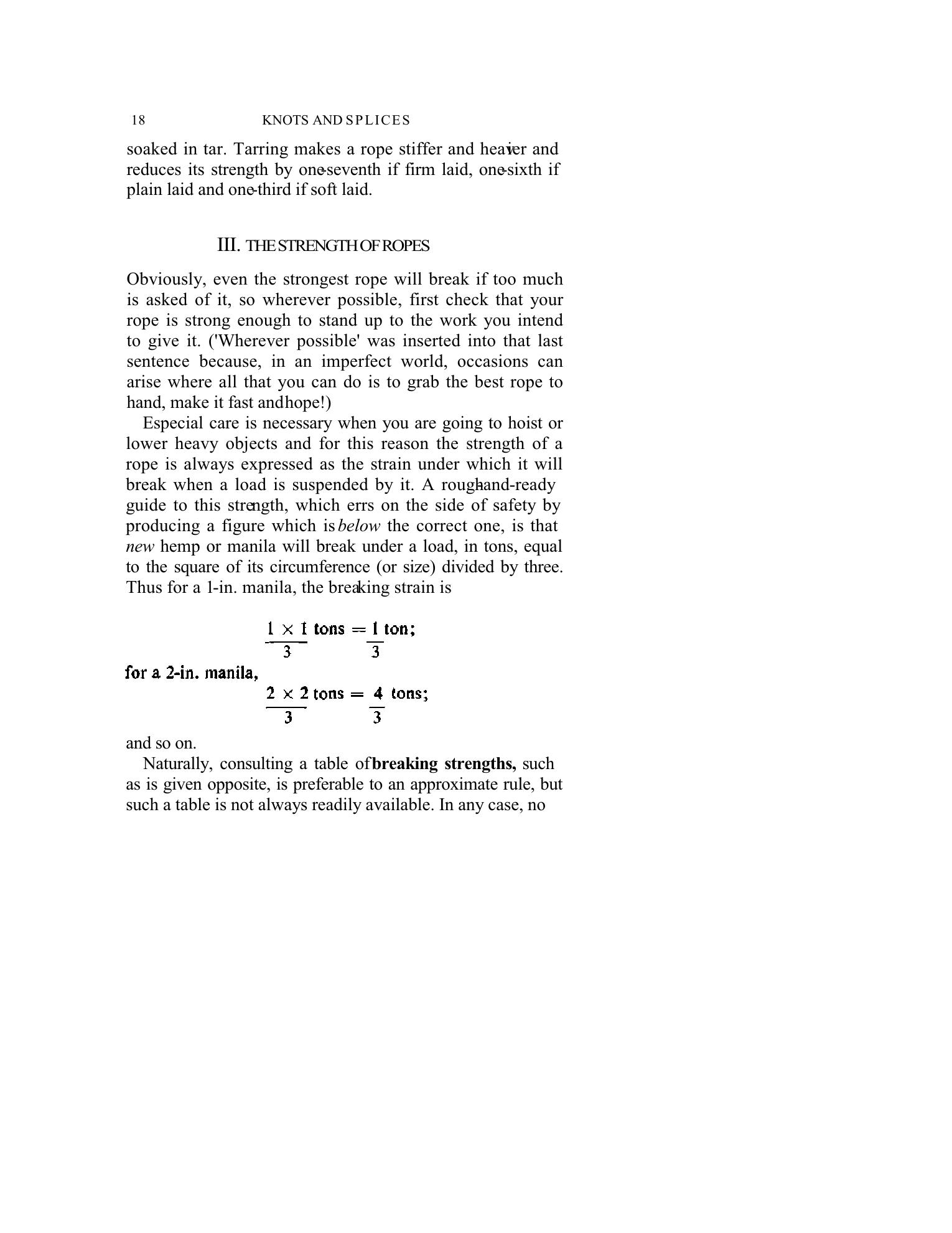 Handbook of Knots and Splices and Other Work with Hempen and Wire Ropes — страница 18