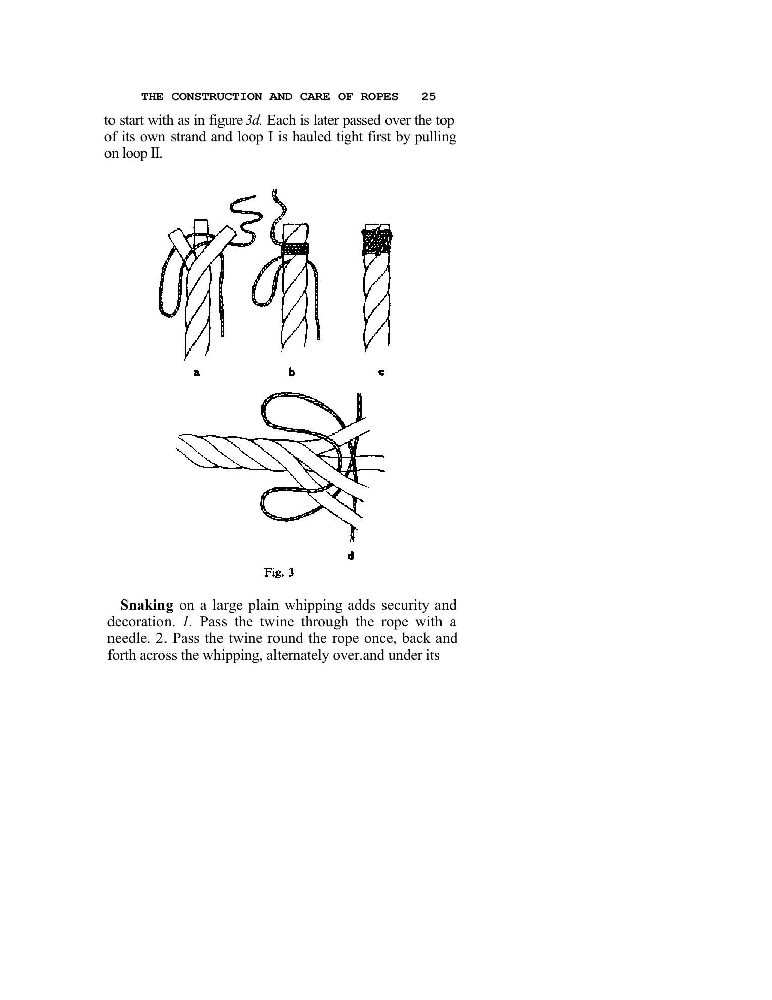 Handbook of Knots and Splices and Other Work with Hempen and Wire Ropes — страница 25