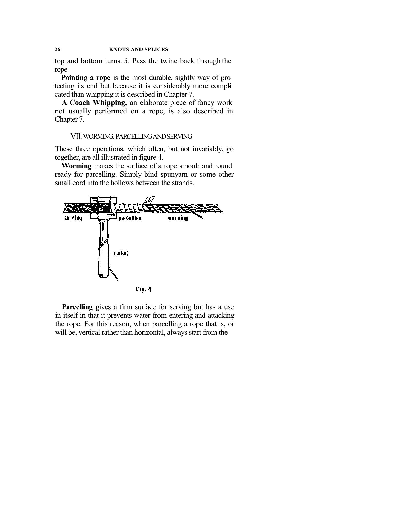 Handbook of Knots and Splices and Other Work with Hempen and Wire Ropes — страница 26