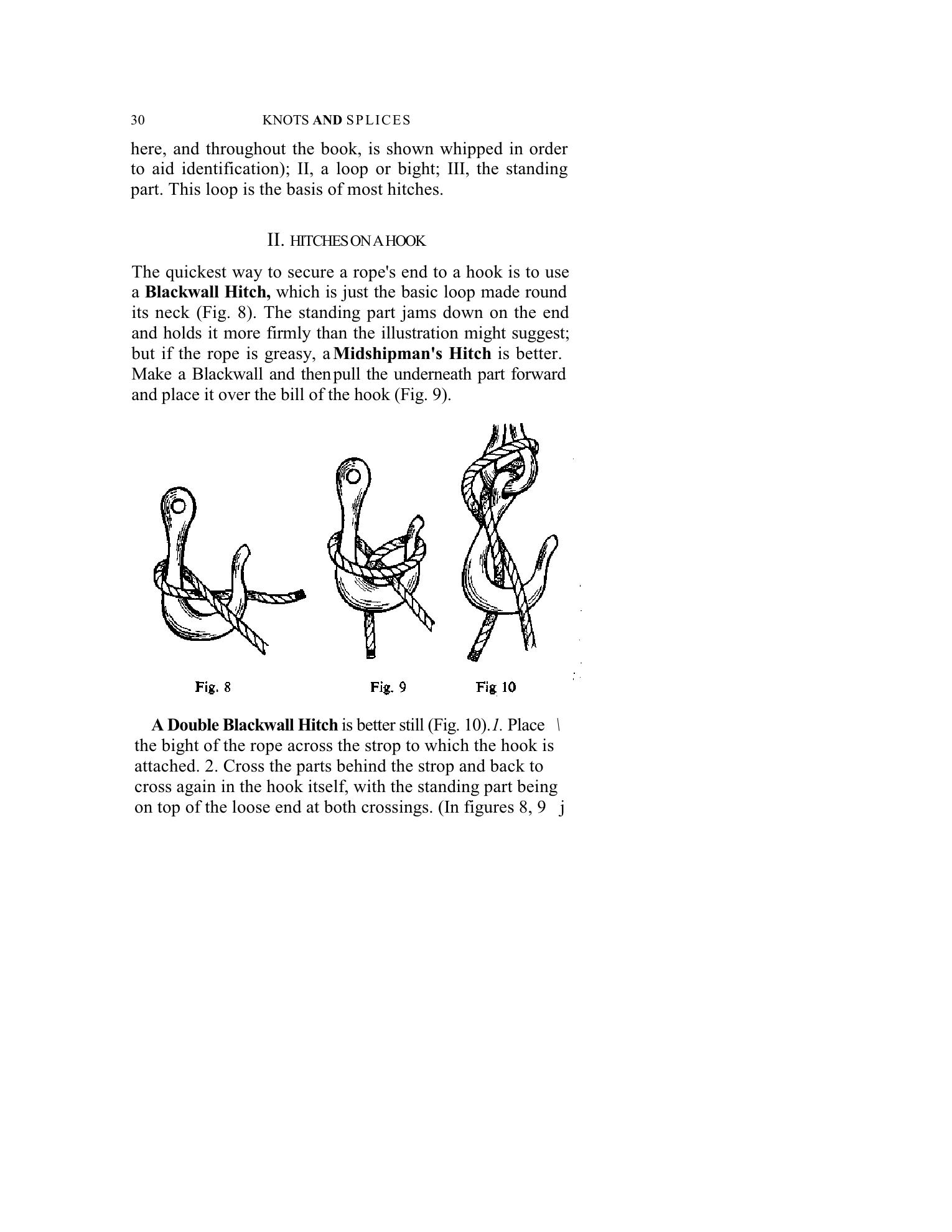 Handbook of Knots and Splices and Other Work with Hempen and Wire Ropes — страница 30