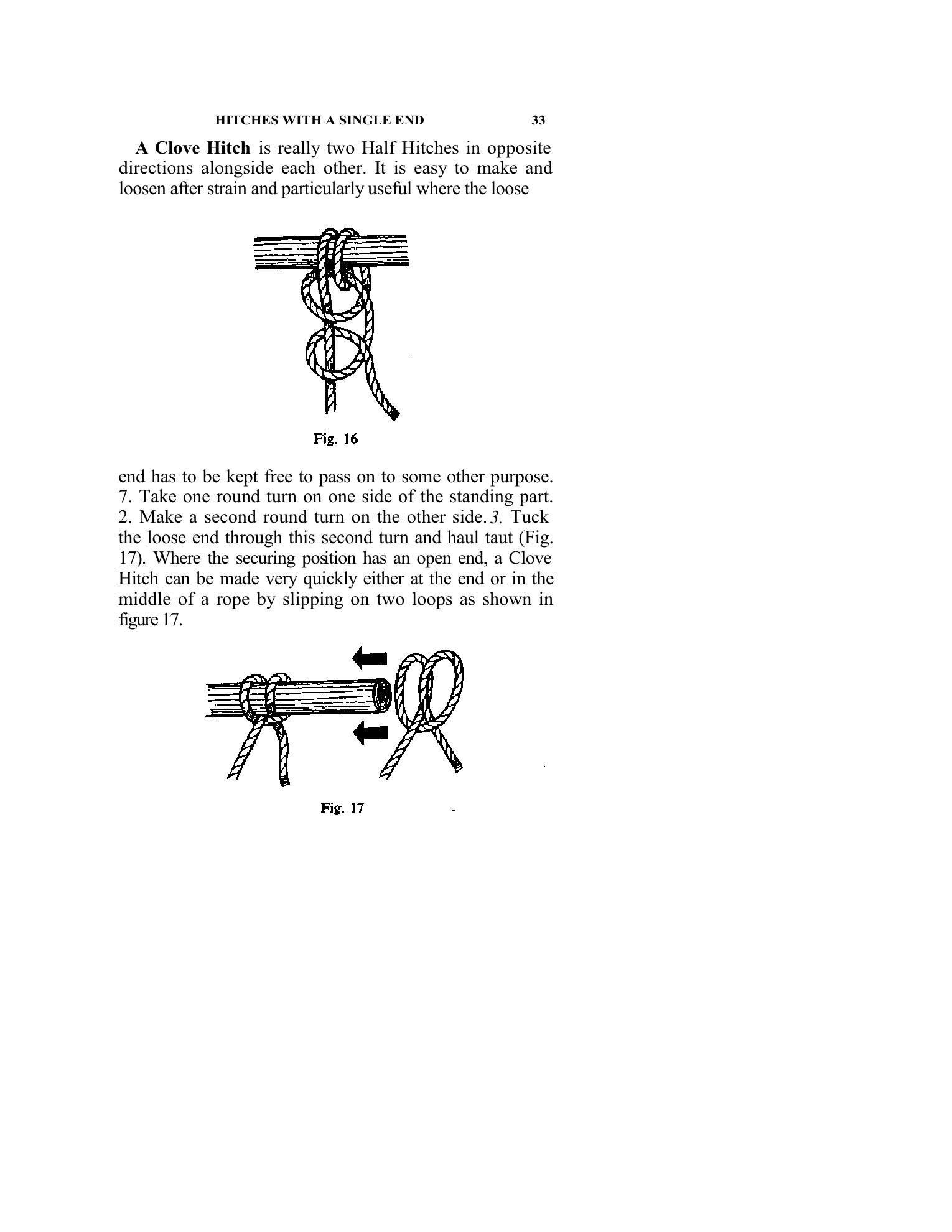 Handbook of Knots and Splices and Other Work with Hempen and Wire Ropes — страница 33