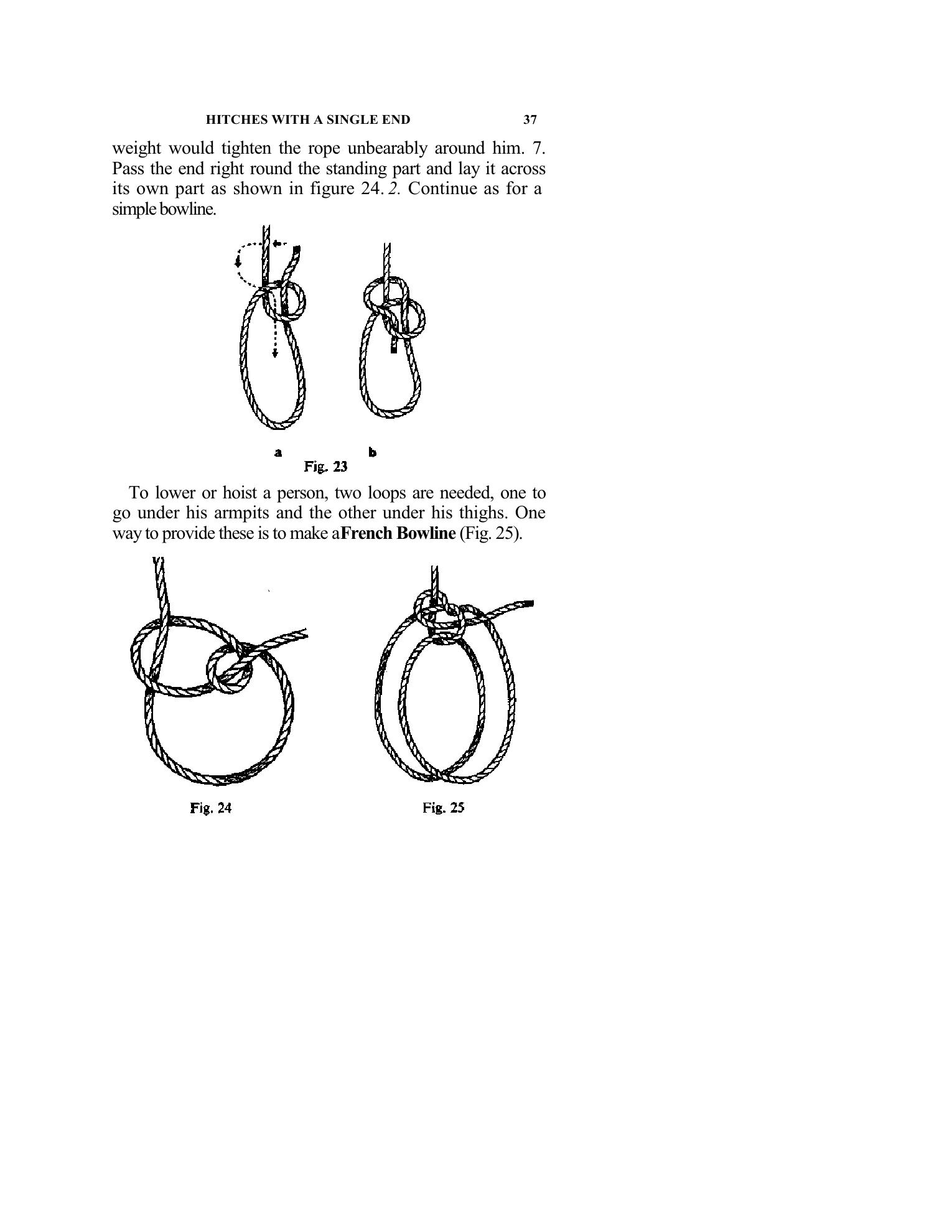 Handbook of Knots and Splices and Other Work with Hempen and Wire Ropes — страница 37