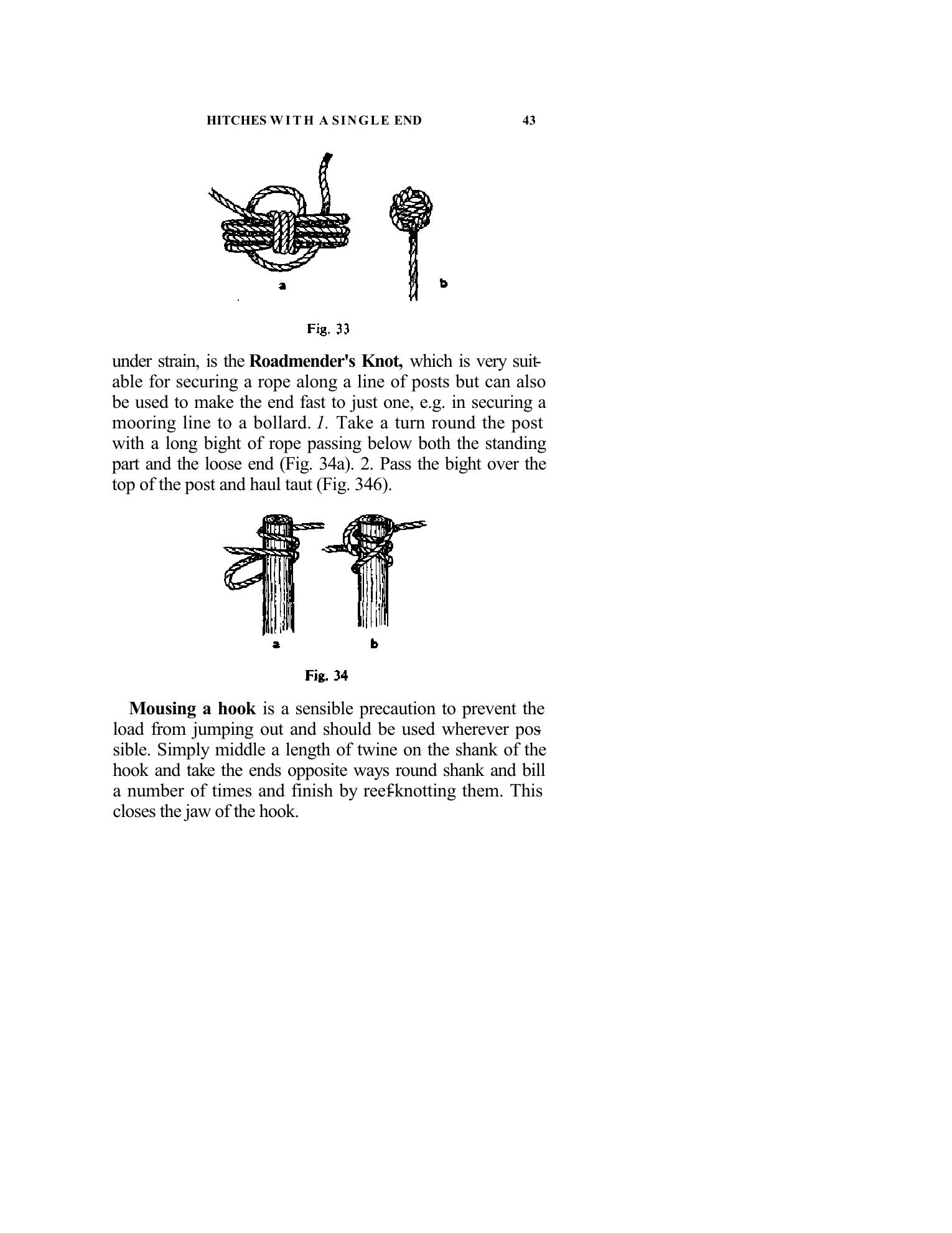Handbook of Knots and Splices and Other Work with Hempen and Wire Ropes — страница 43