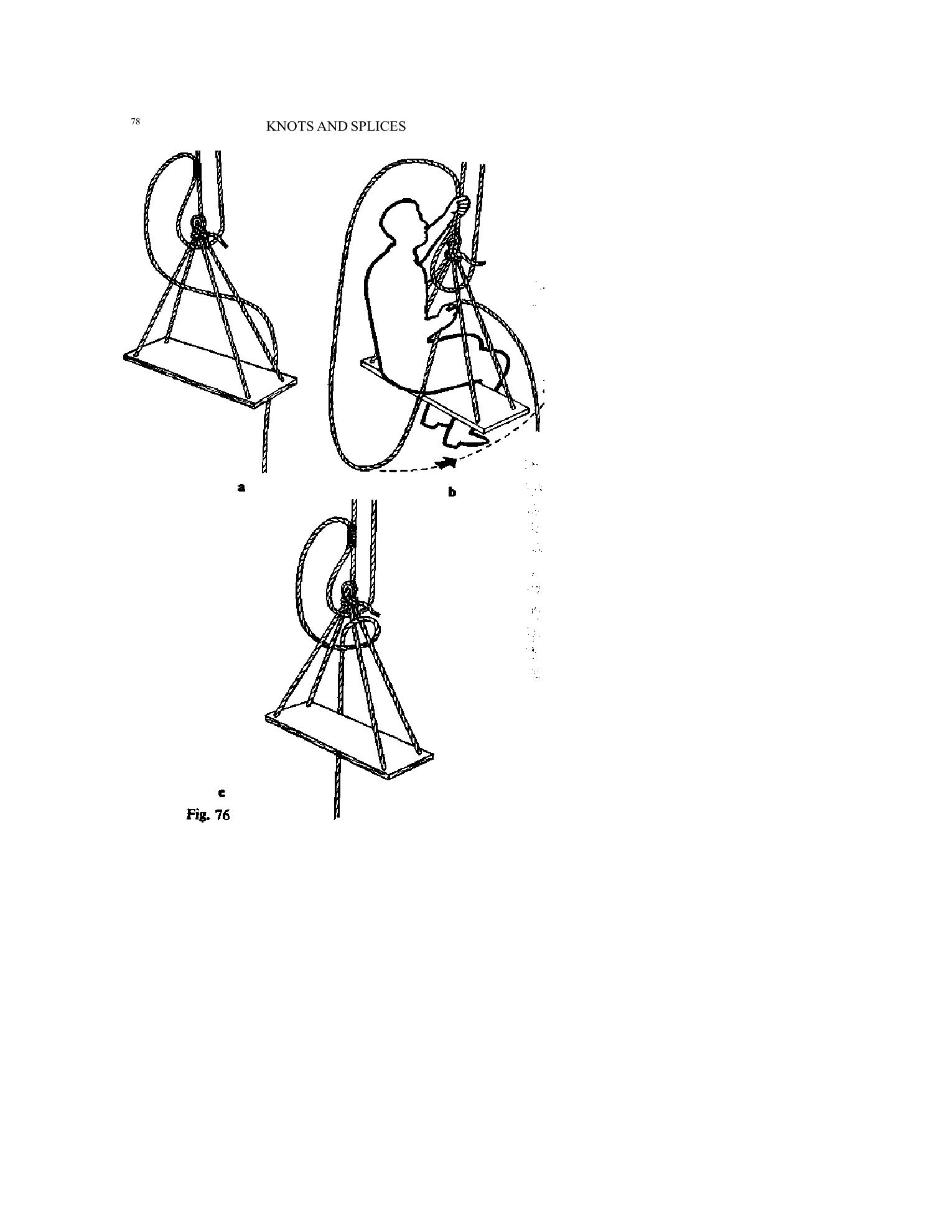 Handbook of Knots and Splices and Other Work with Hempen and Wire Ropes — страница 78