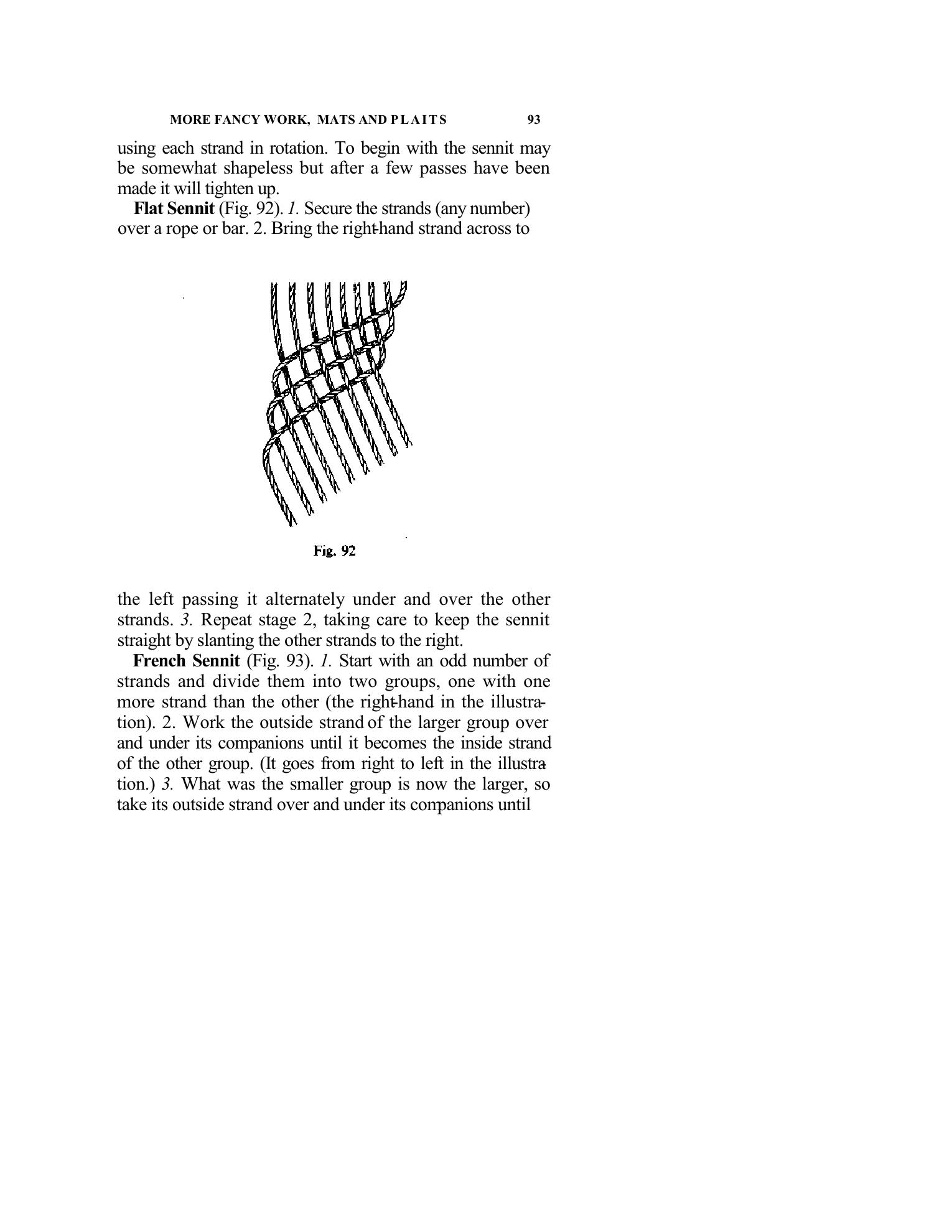 Handbook of Knots and Splices and Other Work with Hempen and Wire Ropes — страница 93
