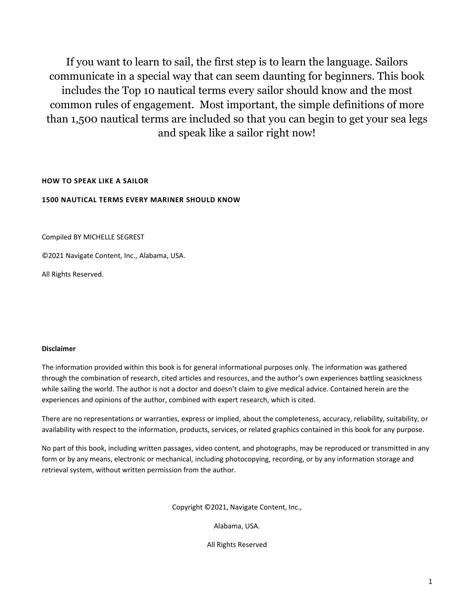 How to Speak Like a Sailor — страница 2