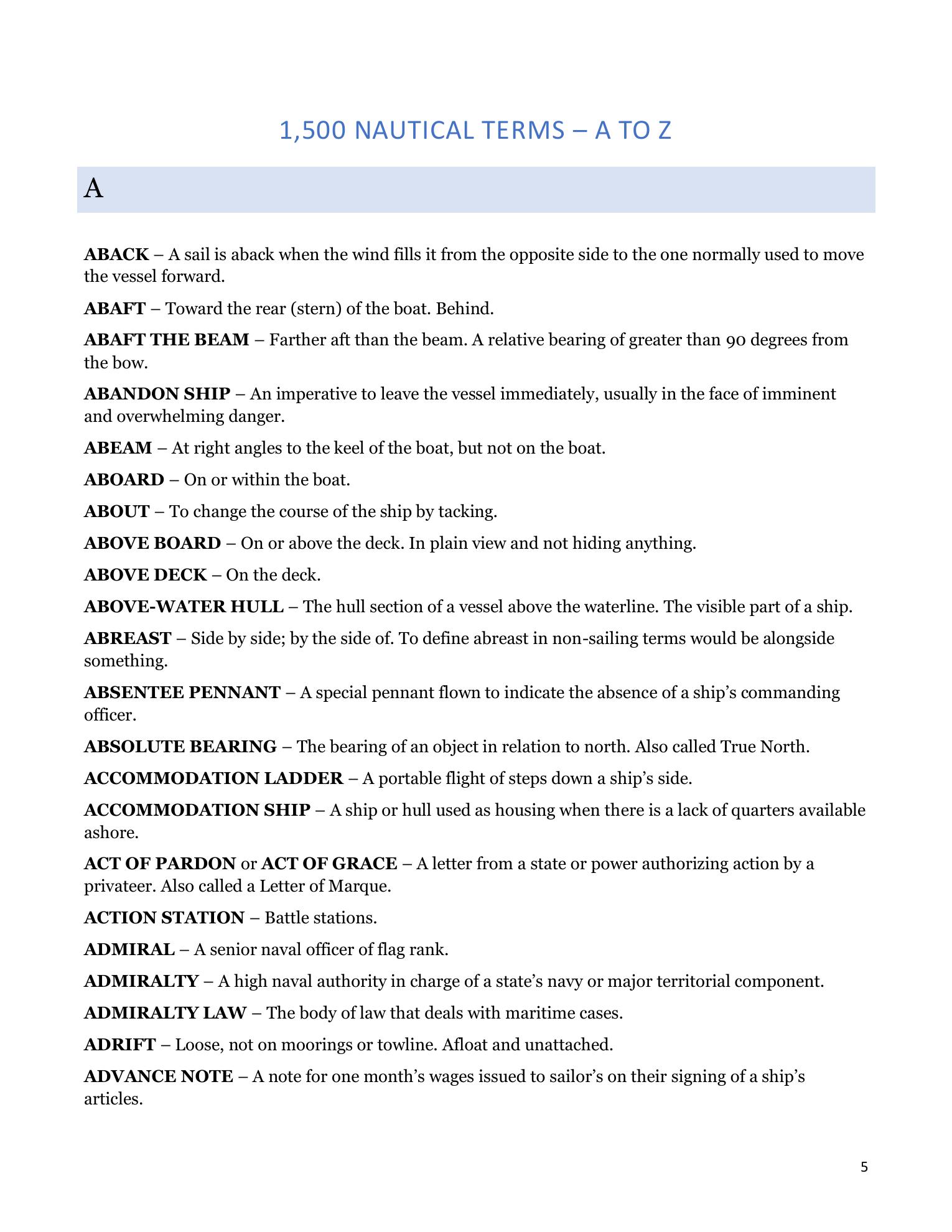 How to Speak Like a Sailor — страница 6