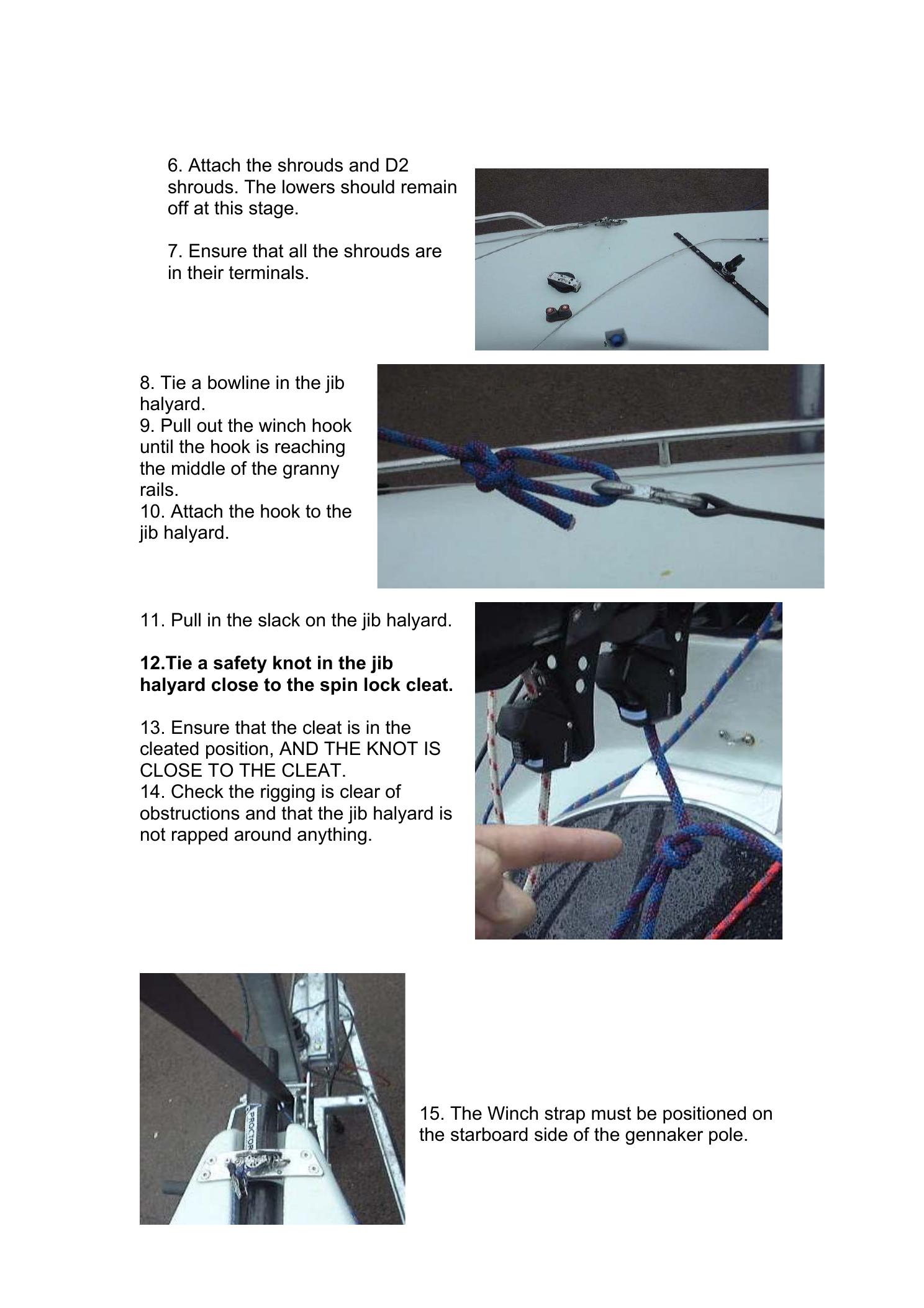 Laser SB3 (SB20) Rigging Manual — страница 12