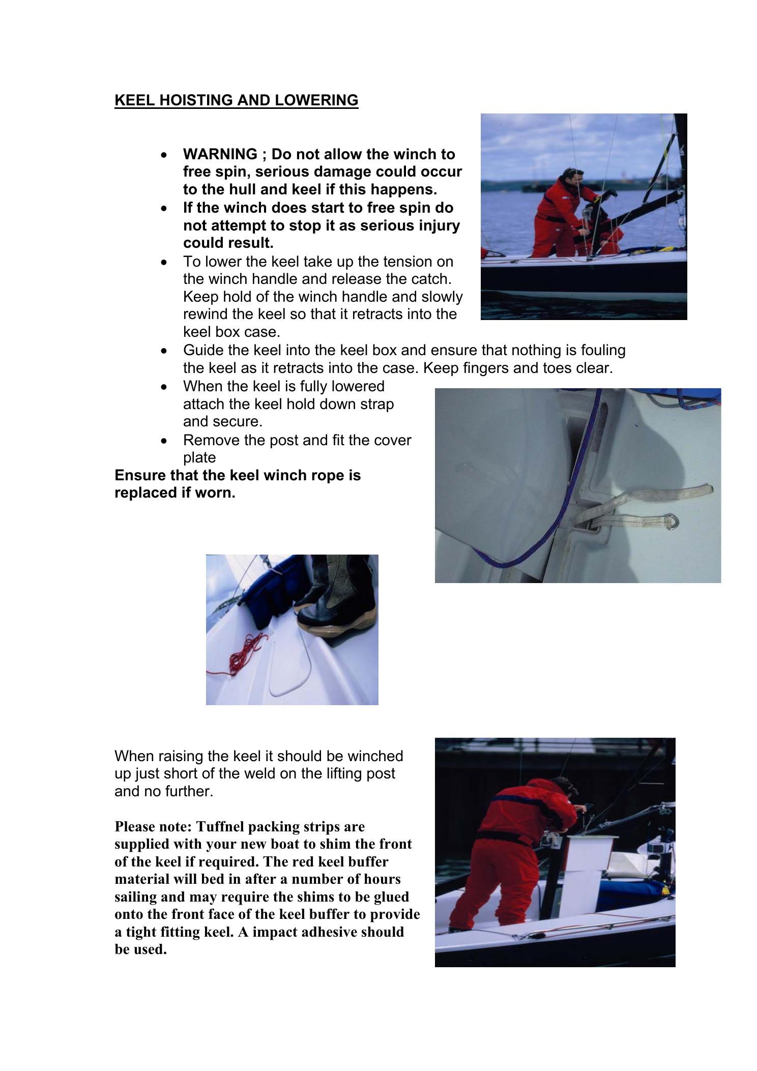 Laser SB3 (SB20) Rigging Manual — страница 27