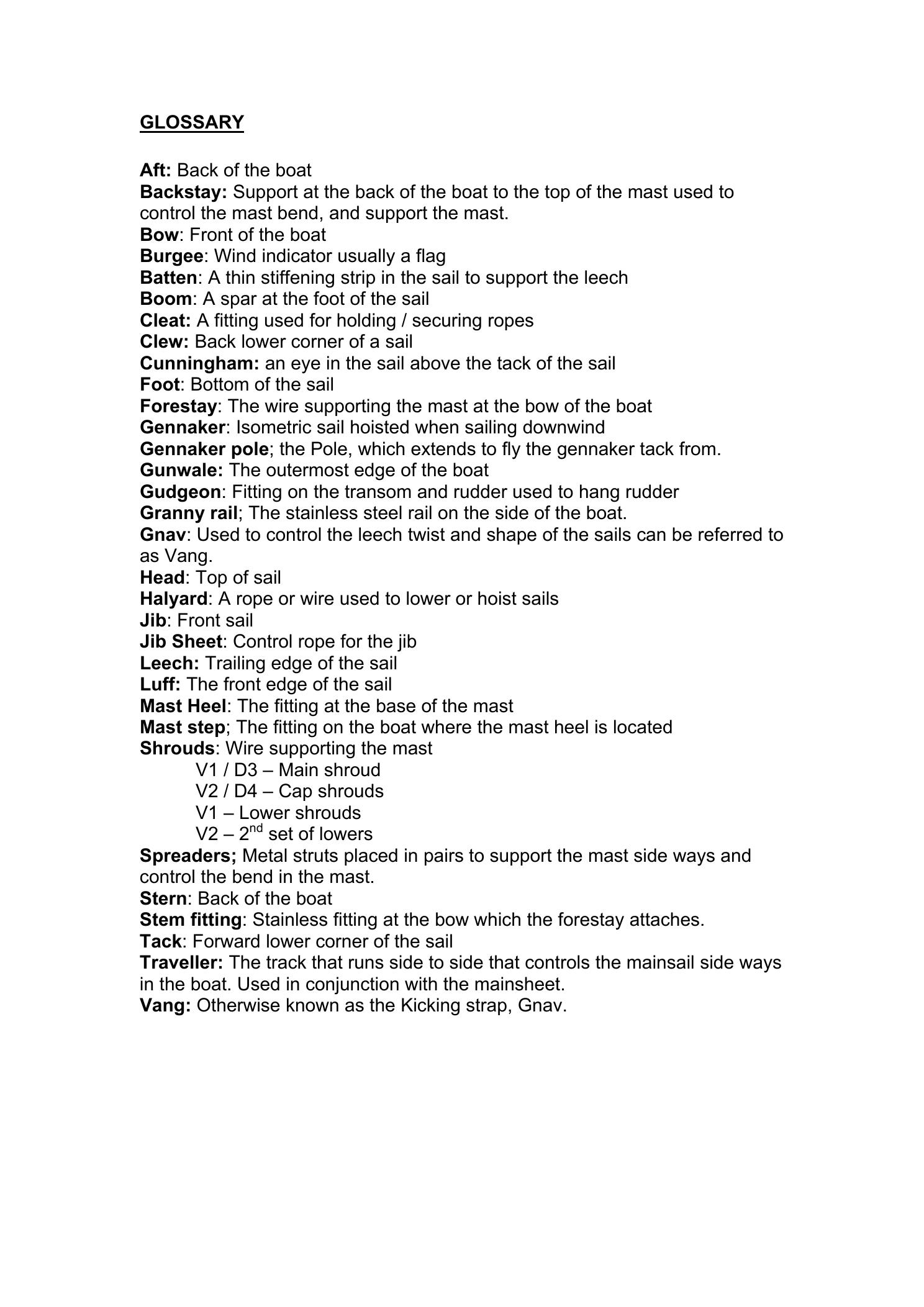 Laser SB3 (SB20) Rigging Manual — страница 3