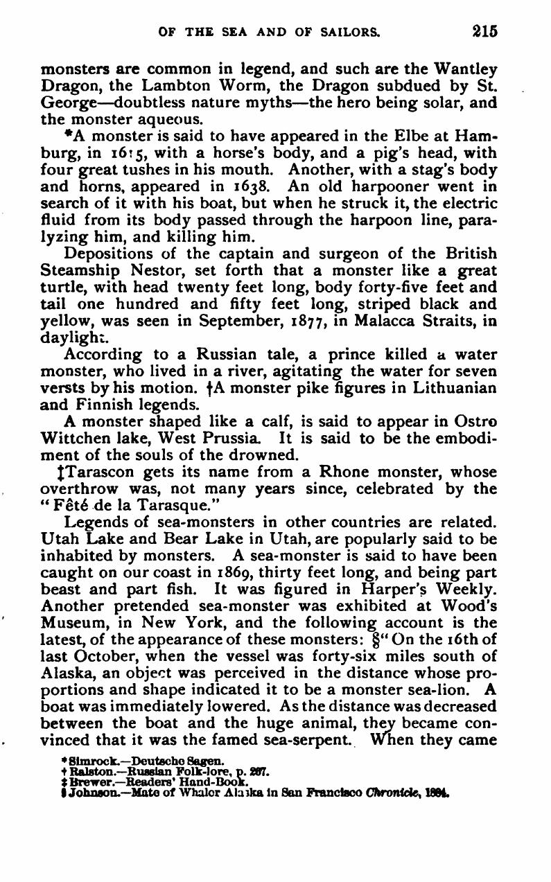 Legends and Superstitions of the Sea, and of Sailors in All Lands and at All Times — страница 216