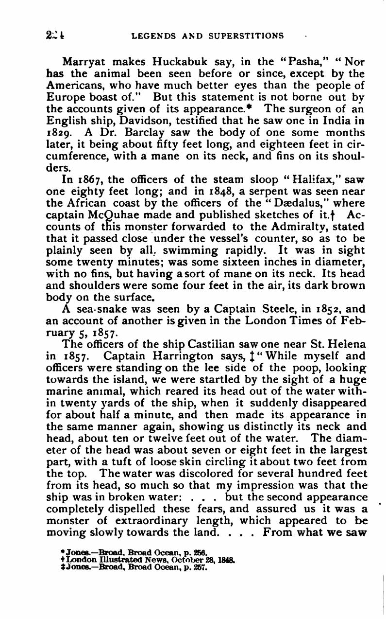 Legends and Superstitions of the Sea, and of Sailors in All Lands and at All Times — страница 225