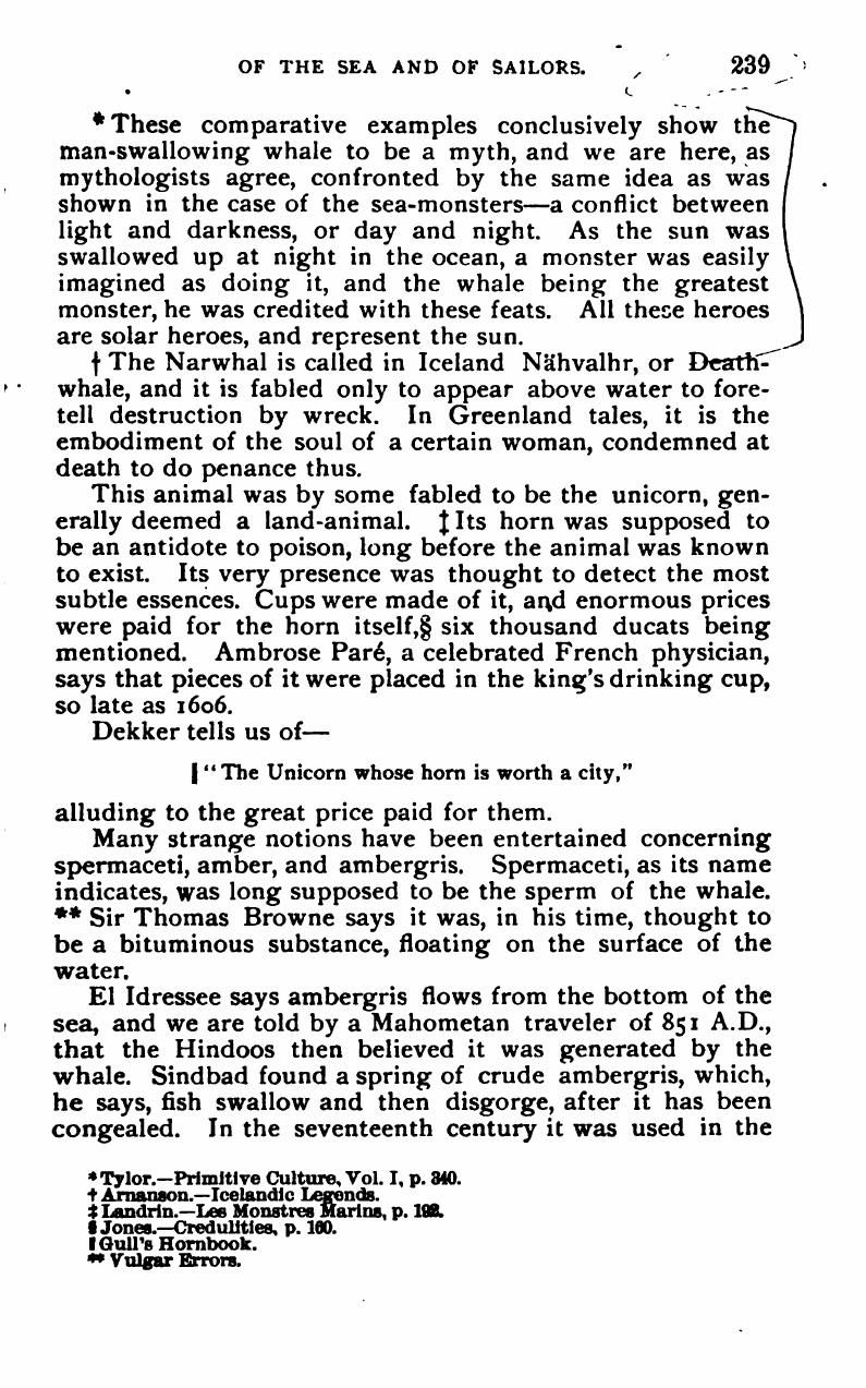 Legends and Superstitions of the Sea, and of Sailors in All Lands and at All Times — страница 240