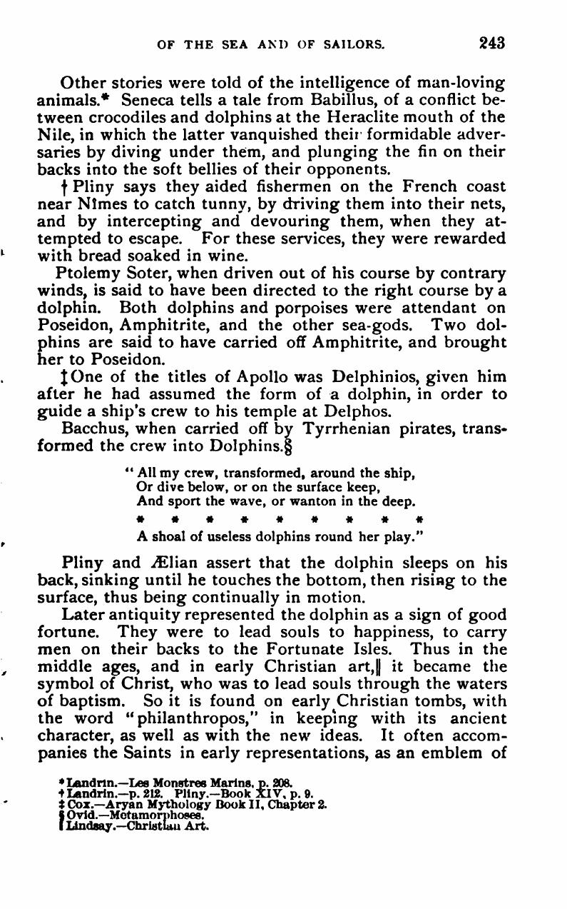Legends and Superstitions of the Sea, and of Sailors in All Lands and at All Times — страница 244