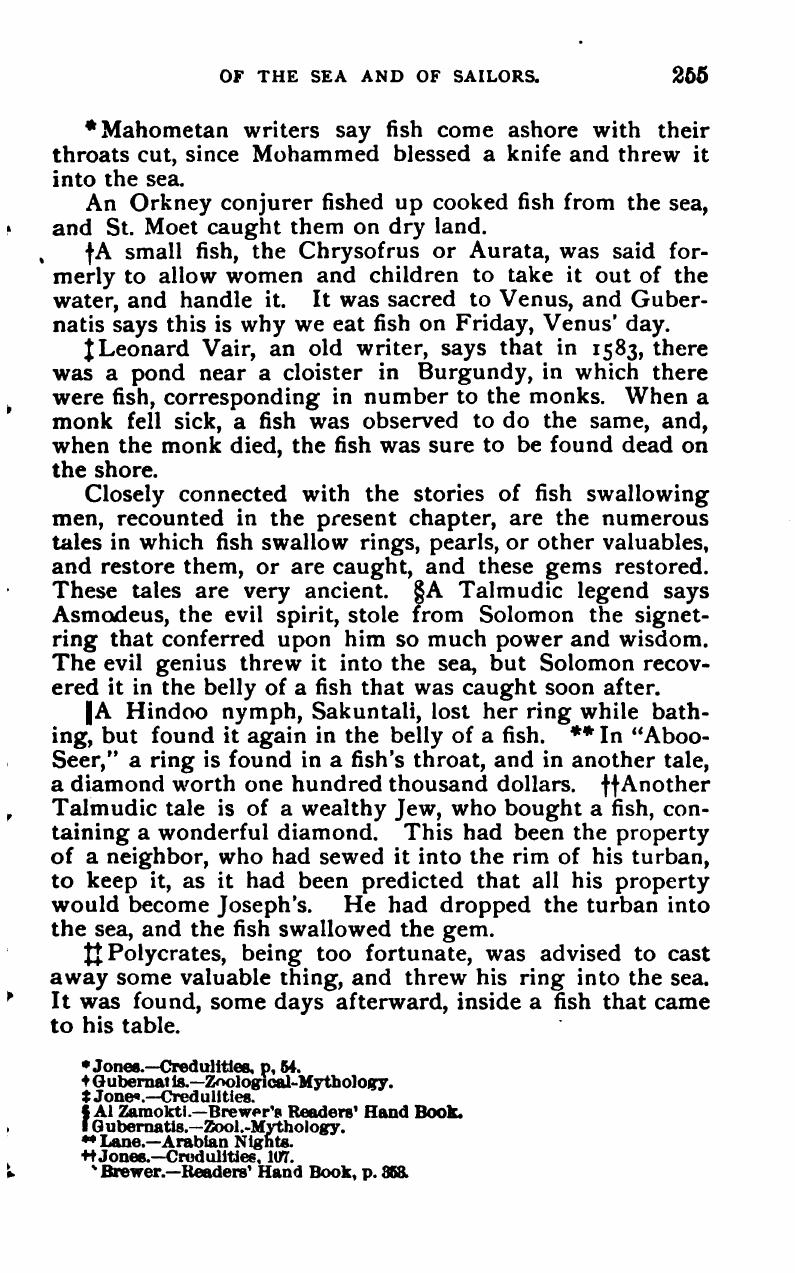 Legends and Superstitions of the Sea, and of Sailors in All Lands and at All Times — страница 256