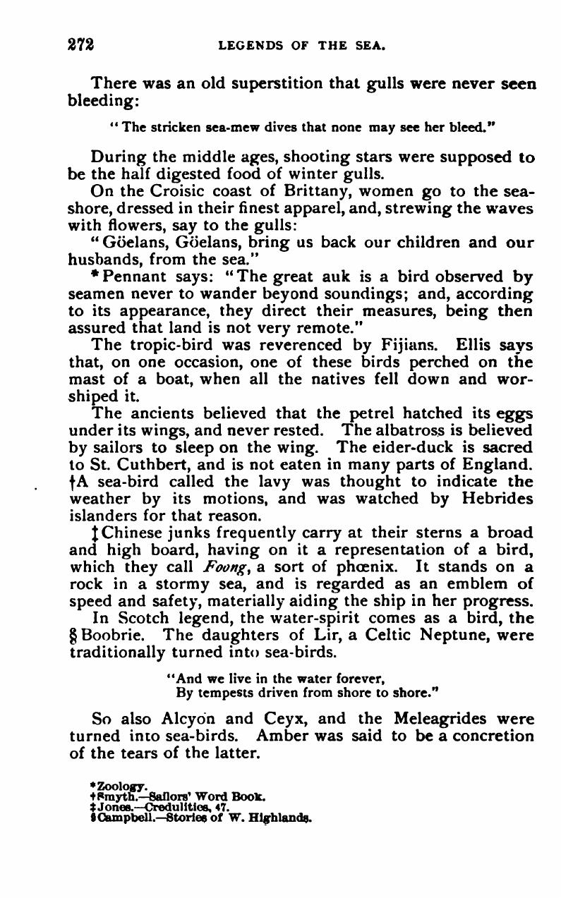 Legends and Superstitions of the Sea, and of Sailors in All Lands and at All Times — страница 273