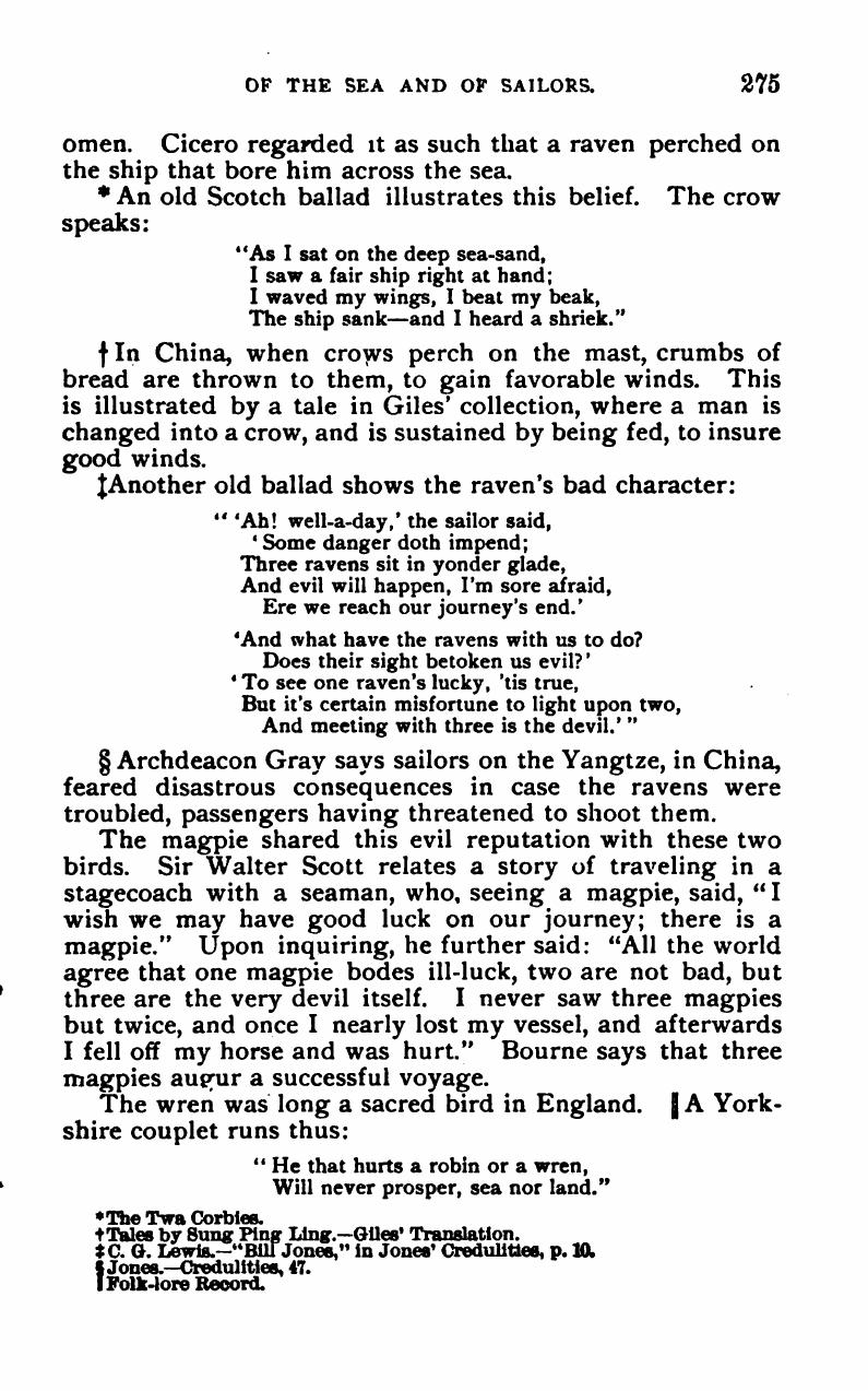 Legends and Superstitions of the Sea, and of Sailors in All Lands and at All Times — страница 276