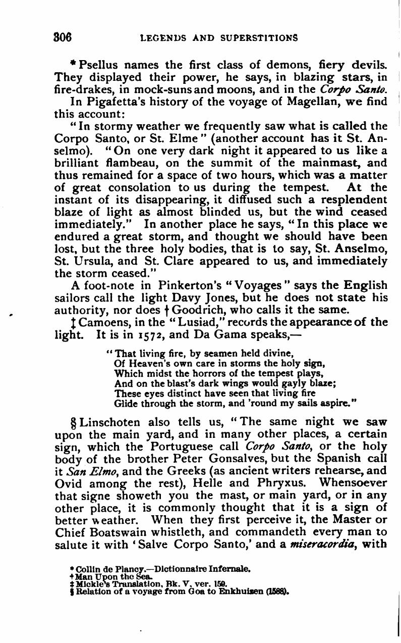 Legends and Superstitions of the Sea, and of Sailors in All Lands and at All Times — страница 307