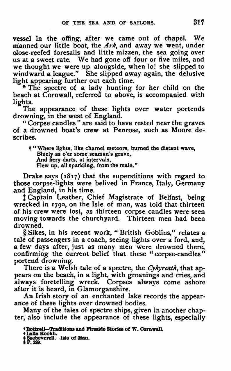 Legends and Superstitions of the Sea, and of Sailors in All Lands and at All Times — страница 318