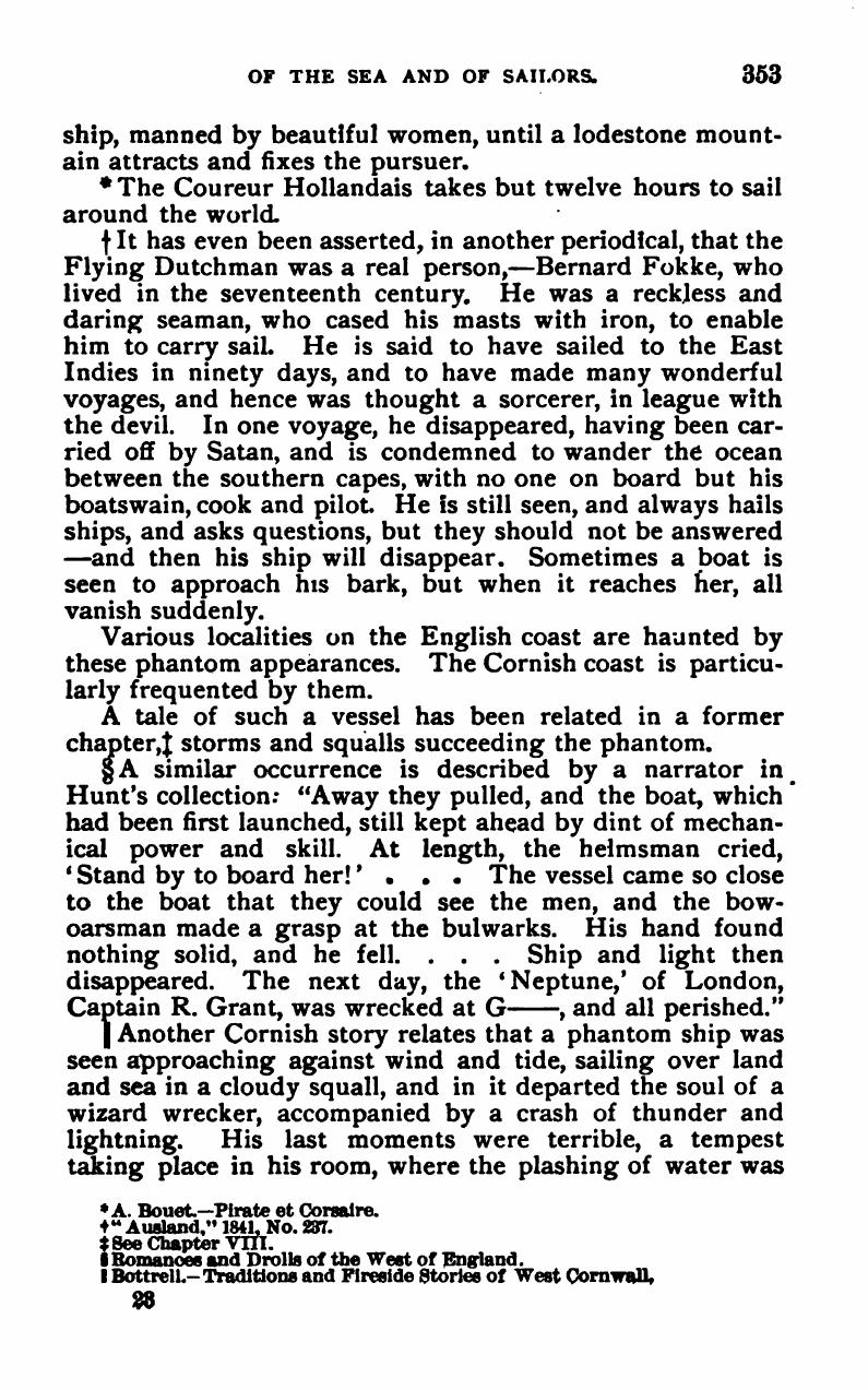 Legends and Superstitions of the Sea, and of Sailors in All Lands and at All Times — страница 354