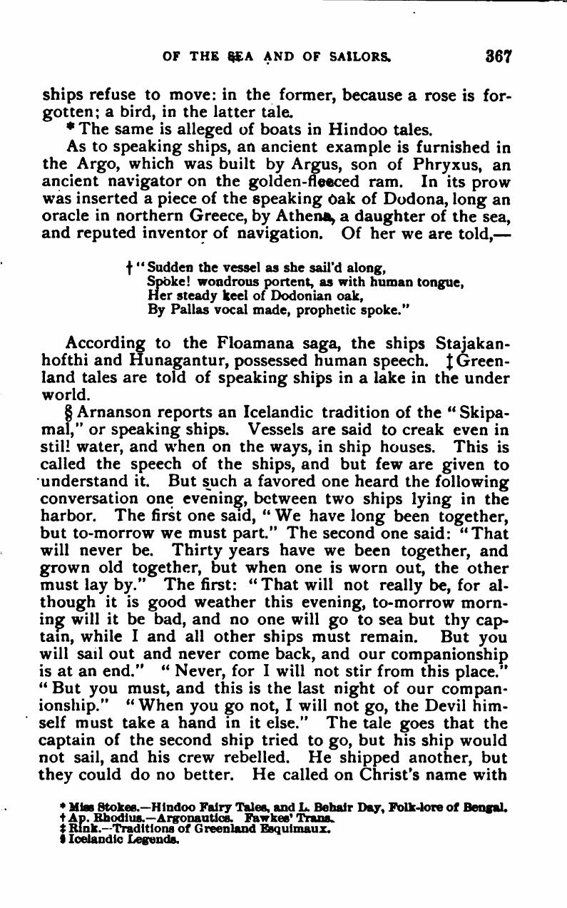 Legends and Superstitions of the Sea, and of Sailors in All Lands and at All Times — страница 368