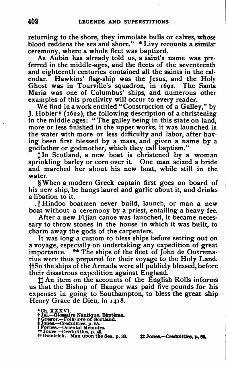 Legends and Superstitions of the Sea, and of Sailors in All Lands and at All Times — страница 403