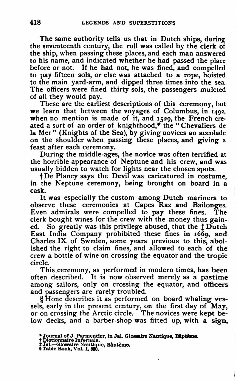 Legends and Superstitions of the Sea, and of Sailors in All Lands and at All Times — страница 419