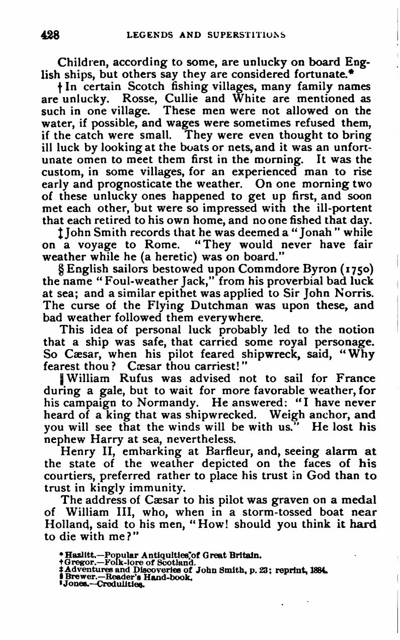 Legends and Superstitions of the Sea, and of Sailors in All Lands and at All Times — страница 429
