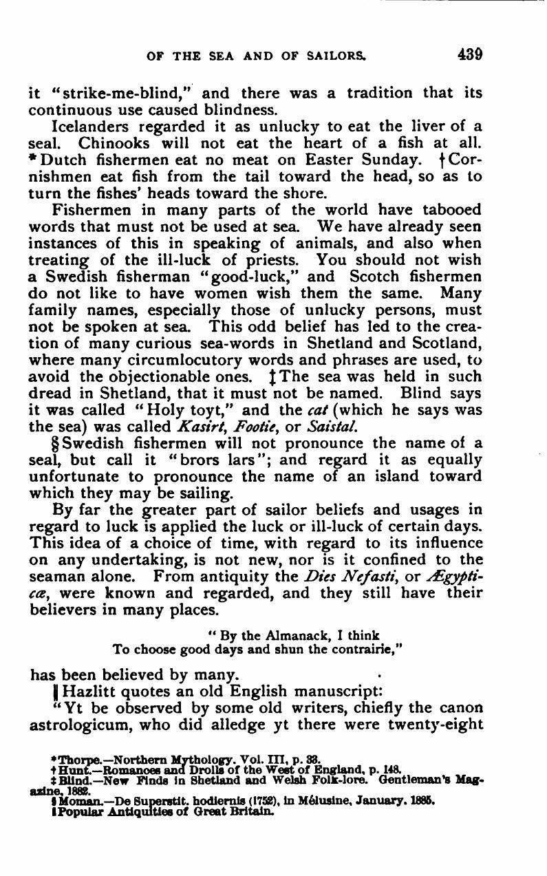 Legends and Superstitions of the Sea, and of Sailors in All Lands and at All Times — страница 440