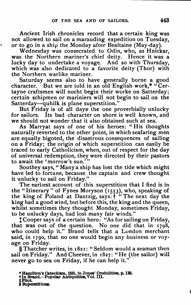 Legends and Superstitions of the Sea, and of Sailors in All Lands and at All Times — страница 444