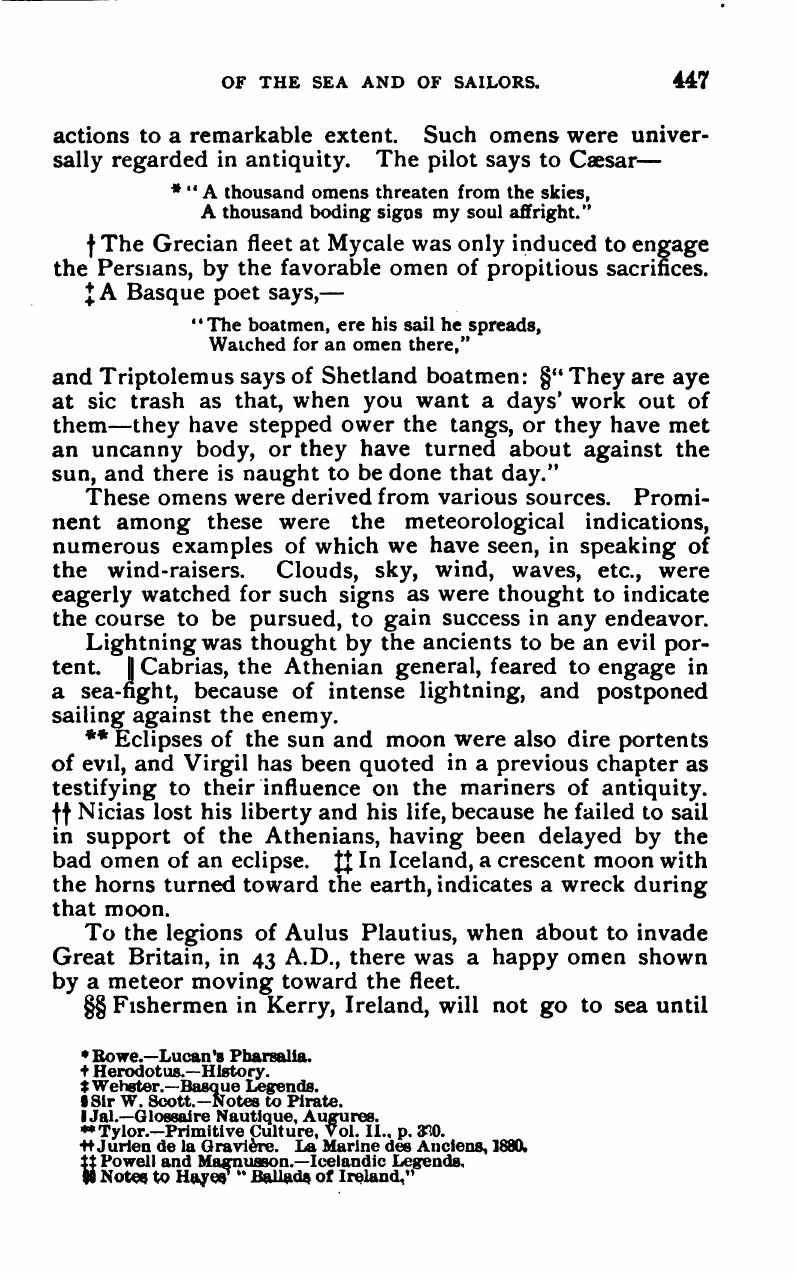 Legends and Superstitions of the Sea, and of Sailors in All Lands and at All Times — страница 448