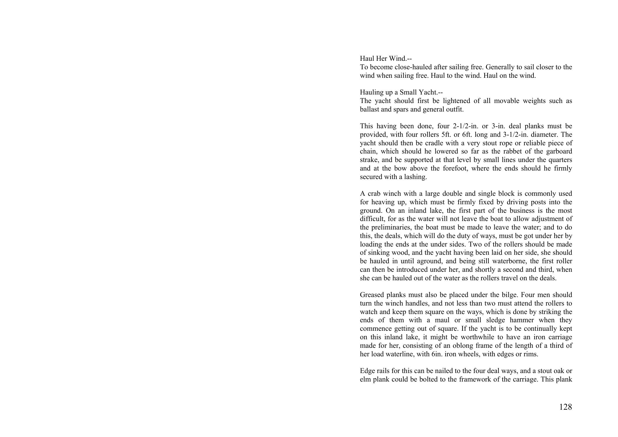 Manual of Yacht and Boat Sailing and Architecture — страница 128