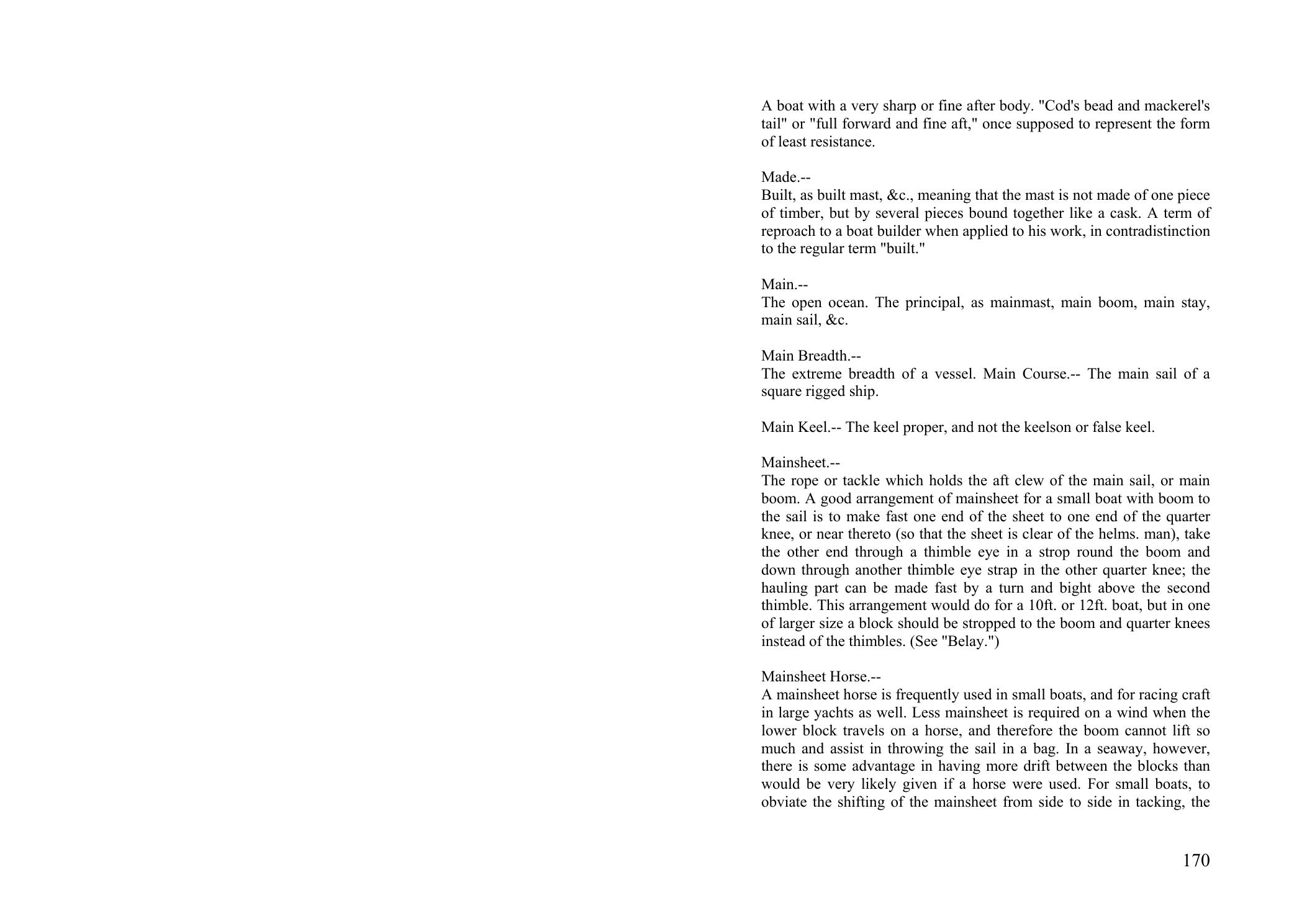 Manual of Yacht and Boat Sailing and Architecture — страница 170