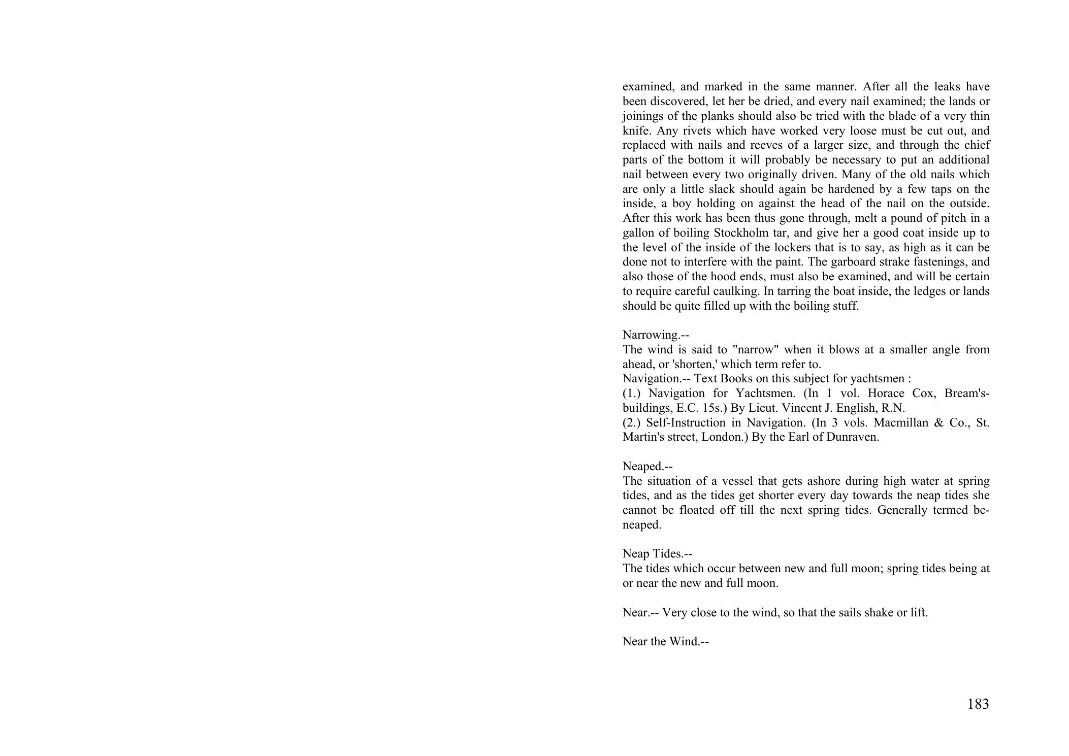 Manual of Yacht and Boat Sailing and Architecture — страница 183