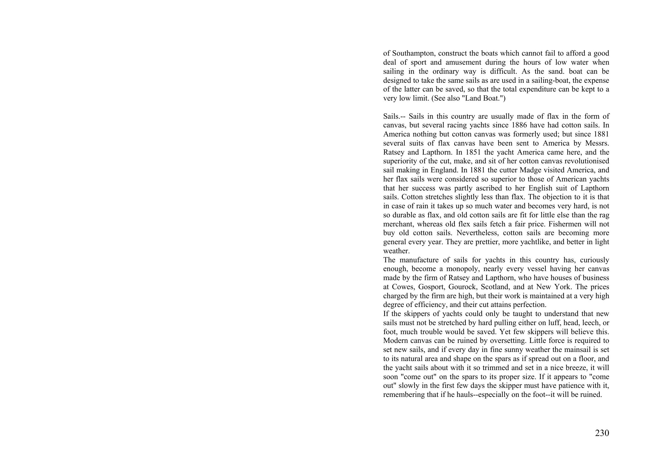 Manual of Yacht and Boat Sailing and Architecture — страница 230