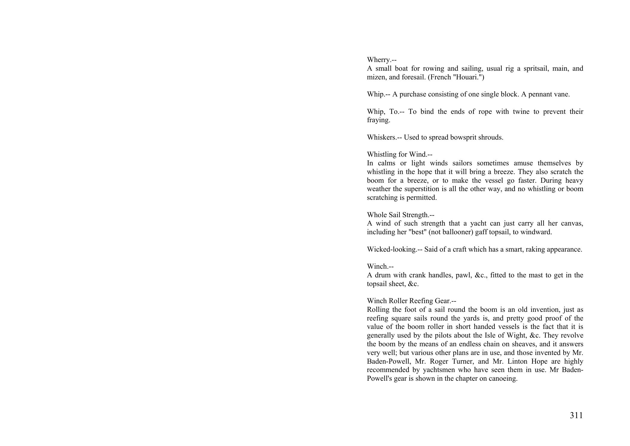 Manual of Yacht and Boat Sailing and Architecture — страница 311