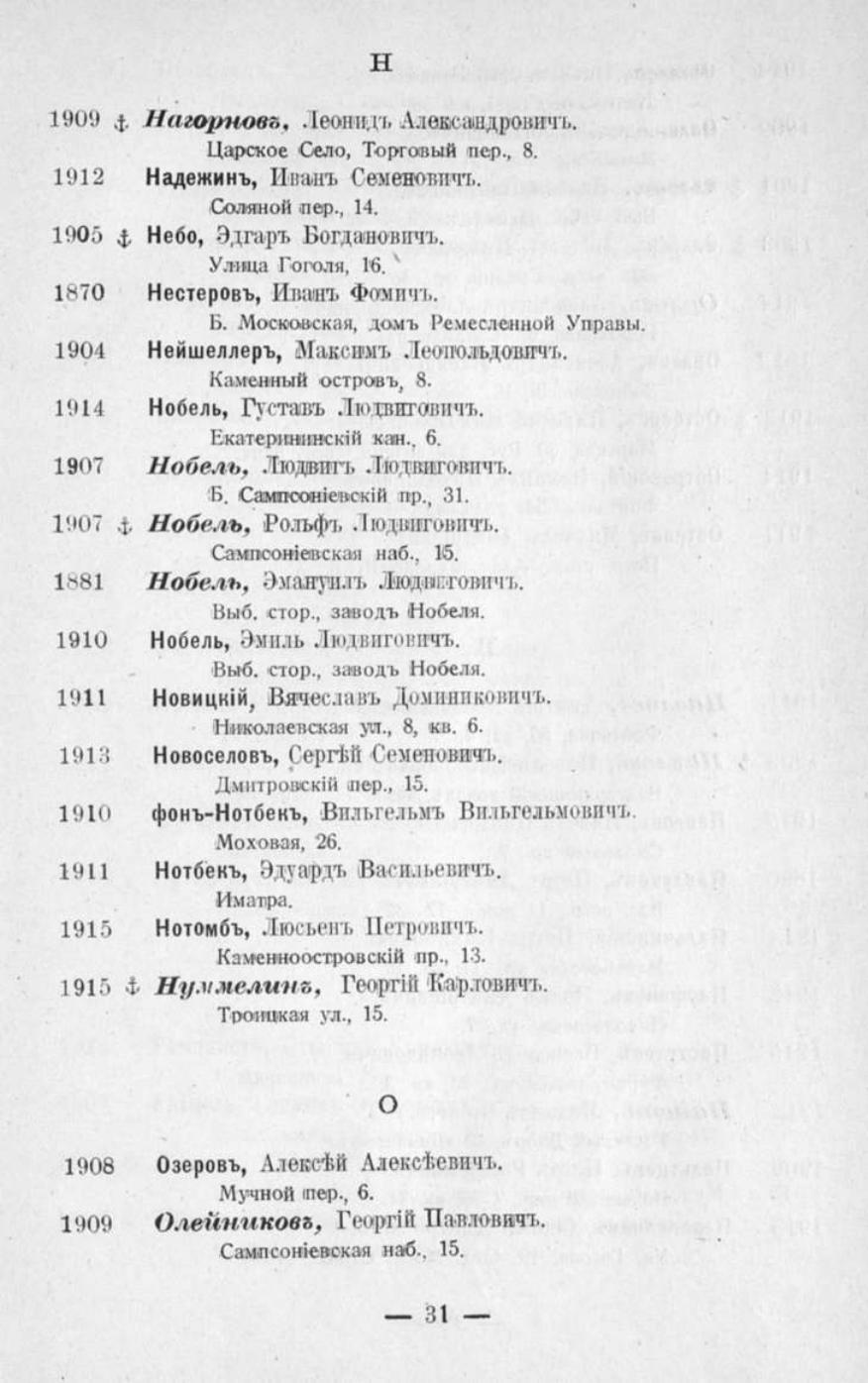 Памятная книга Императорского речного яхт-клуба за 1915 год — страница 35