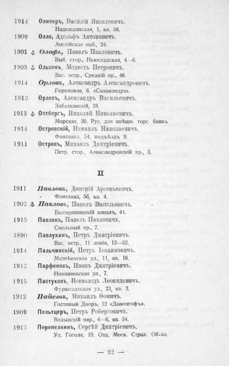 Памятная книга Императорского речного яхт-клуба за 1915 год — страница 36
