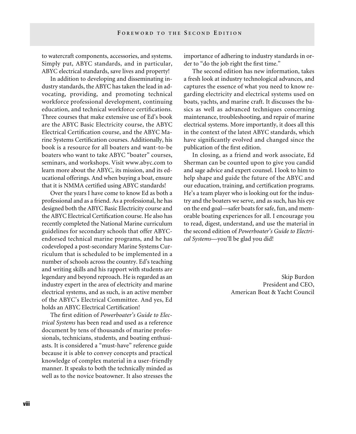 Powerboater's Guide to Electrical Systems: Maintenance, Troubleshooting, and Improvements — страница 10