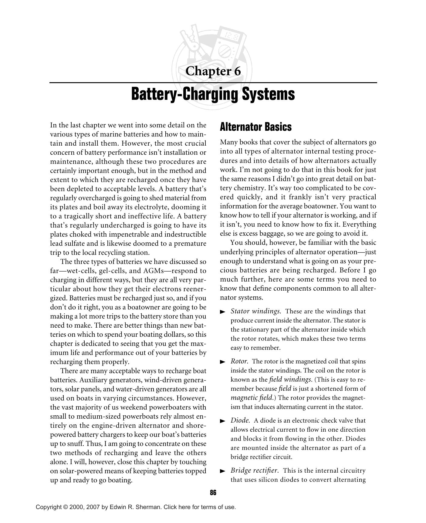 Powerboater's Guide to Electrical Systems: Maintenance, Troubleshooting, and Improvements — страница 100