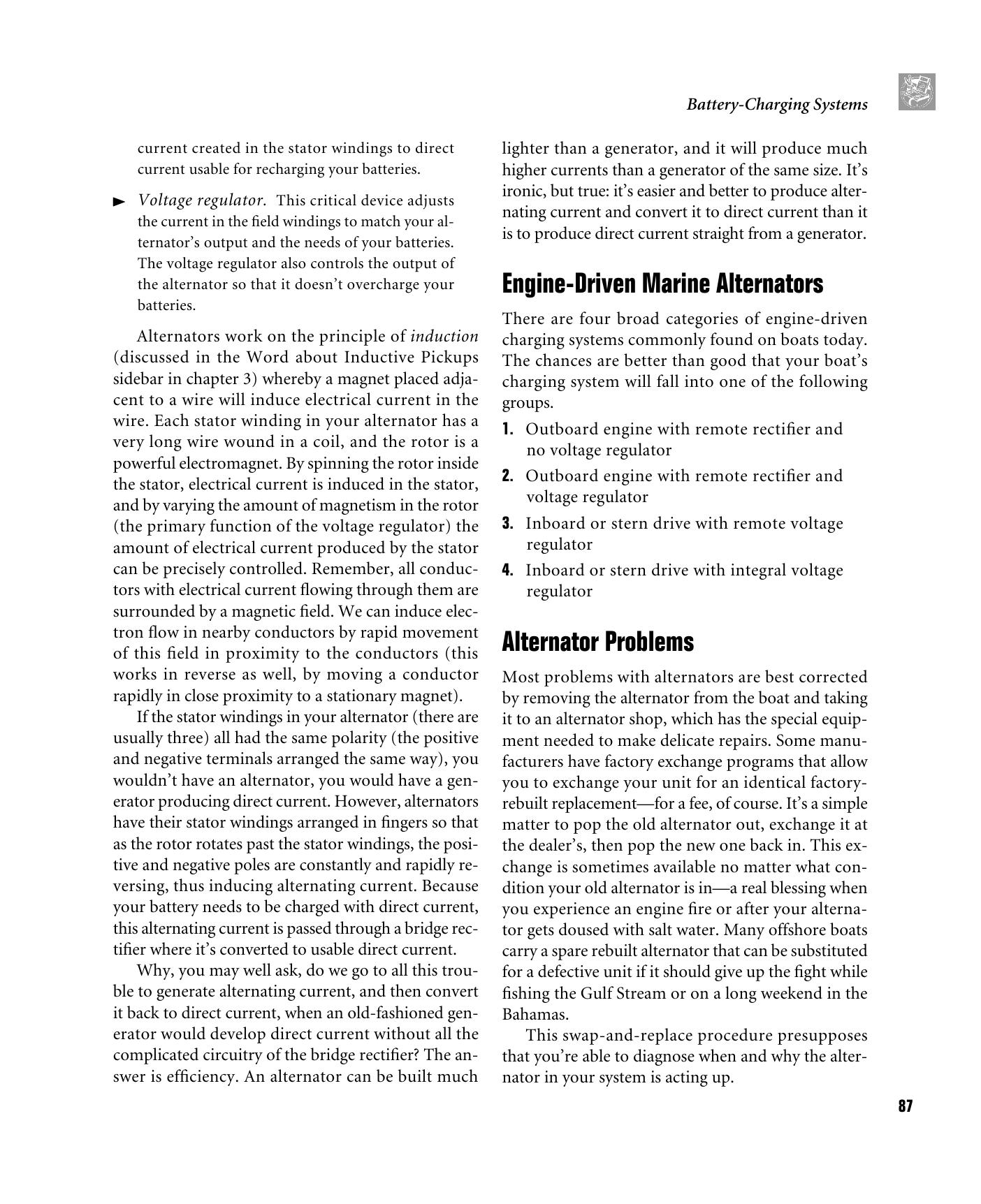 Powerboater's Guide to Electrical Systems: Maintenance, Troubleshooting, and Improvements — страница 101