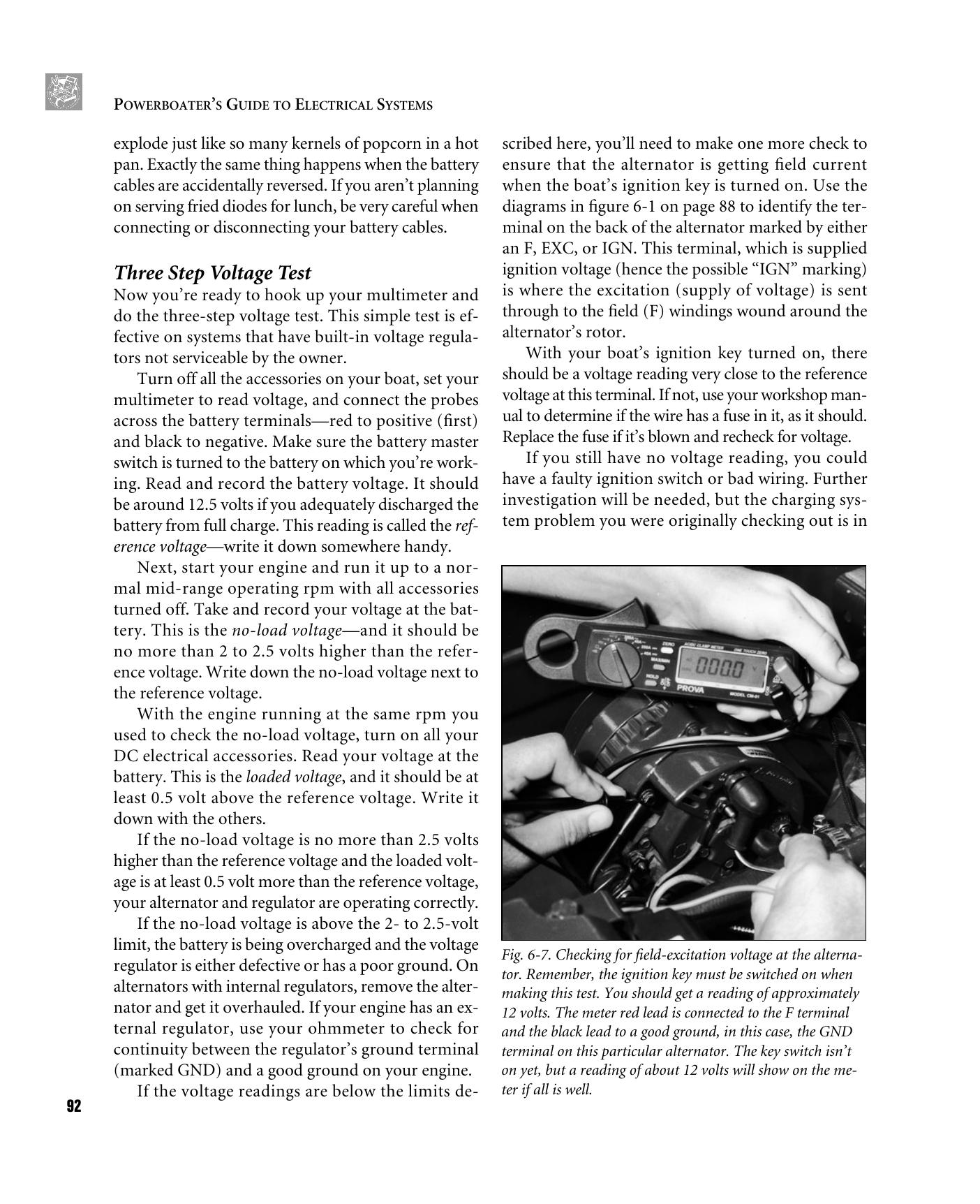 Powerboater's Guide to Electrical Systems: Maintenance, Troubleshooting, and Improvements — страница 106