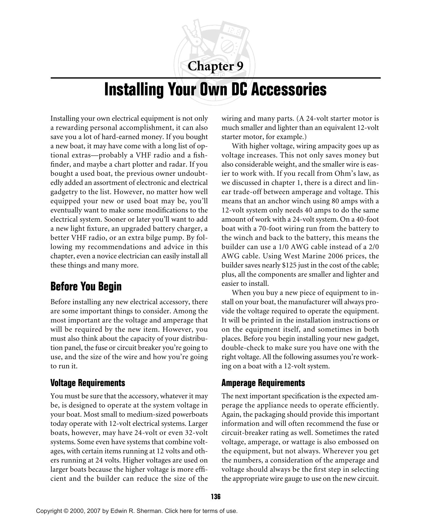 Powerboater's Guide to Electrical Systems: Maintenance, Troubleshooting, and Improvements — страница 150