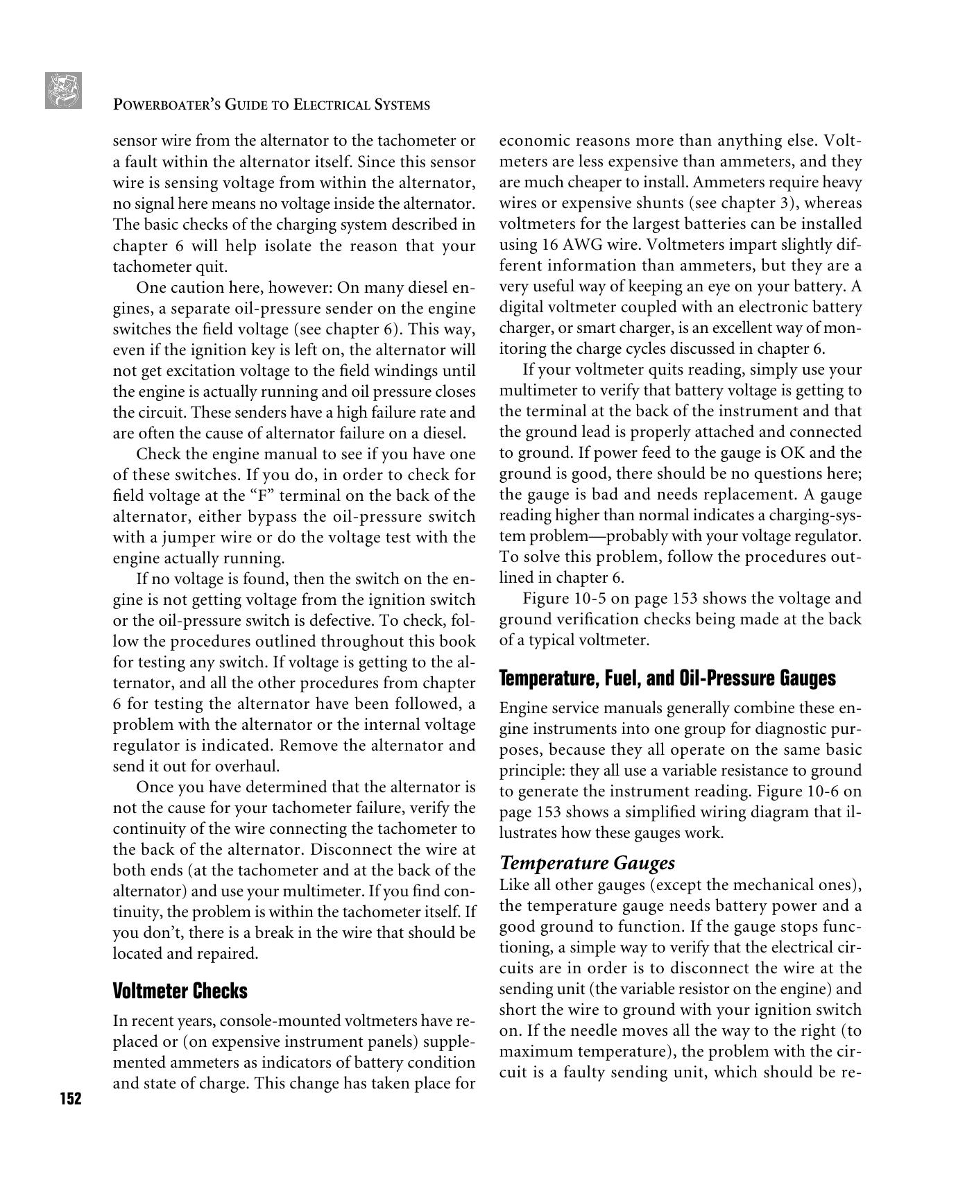 Powerboater's Guide to Electrical Systems: Maintenance, Troubleshooting, and Improvements — страница 166