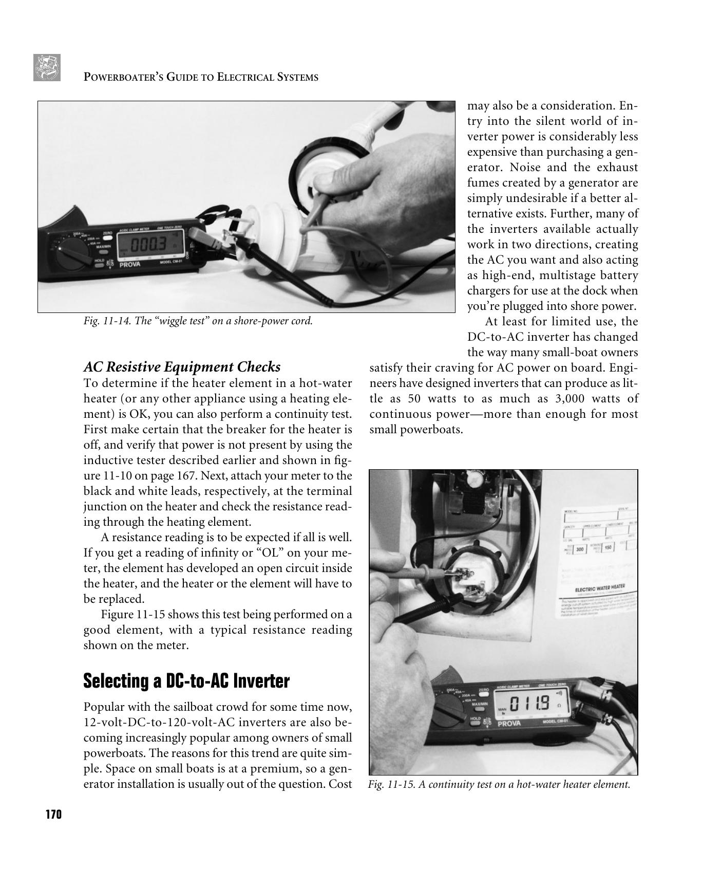 Powerboater's Guide to Electrical Systems: Maintenance, Troubleshooting, and Improvements — страница 184