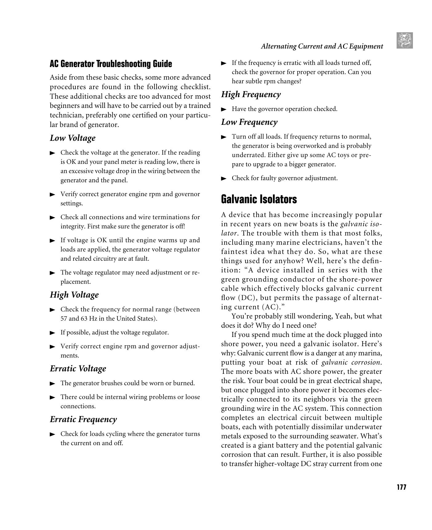 Powerboater's Guide to Electrical Systems: Maintenance, Troubleshooting, and Improvements — страница 191