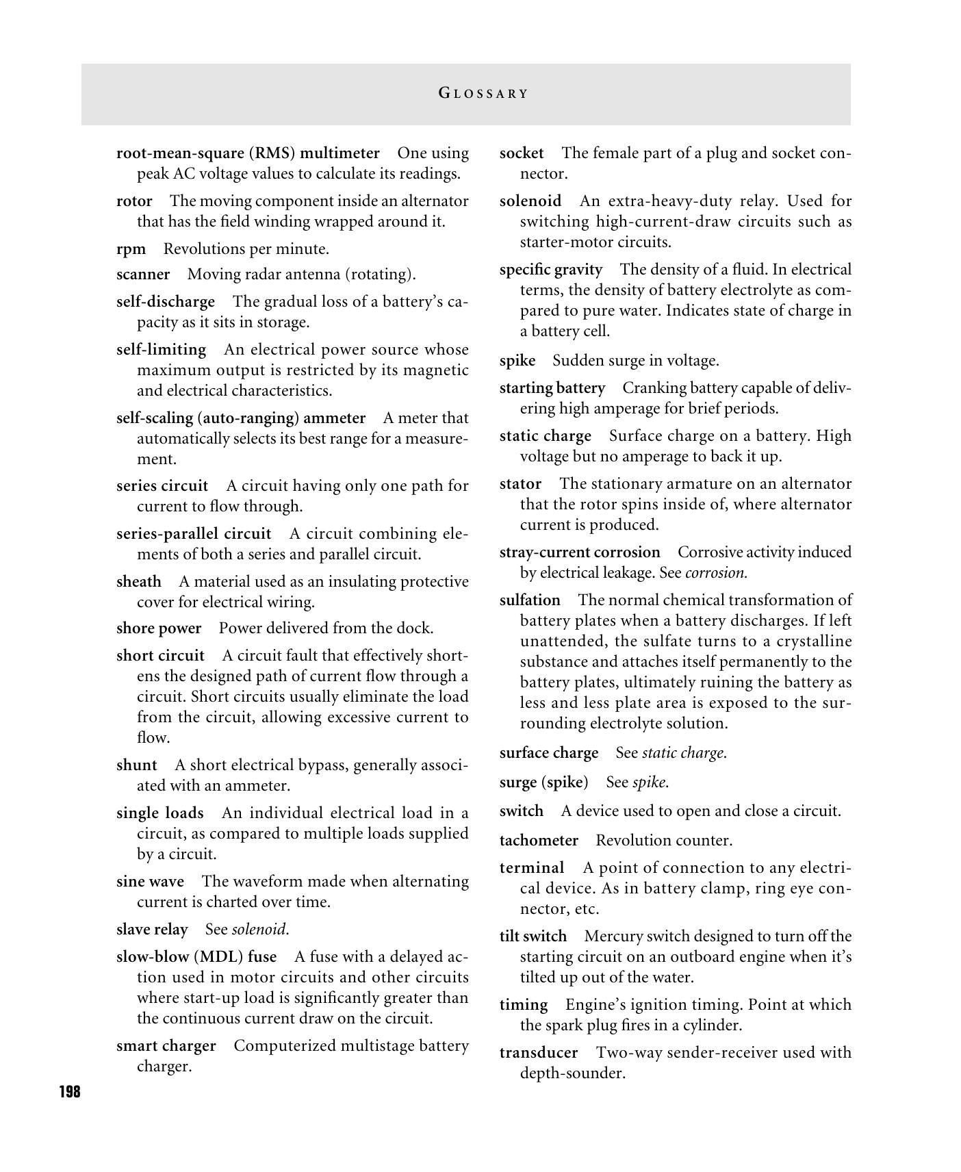 Powerboater's Guide to Electrical Systems: Maintenance, Troubleshooting, and Improvements — страница 212