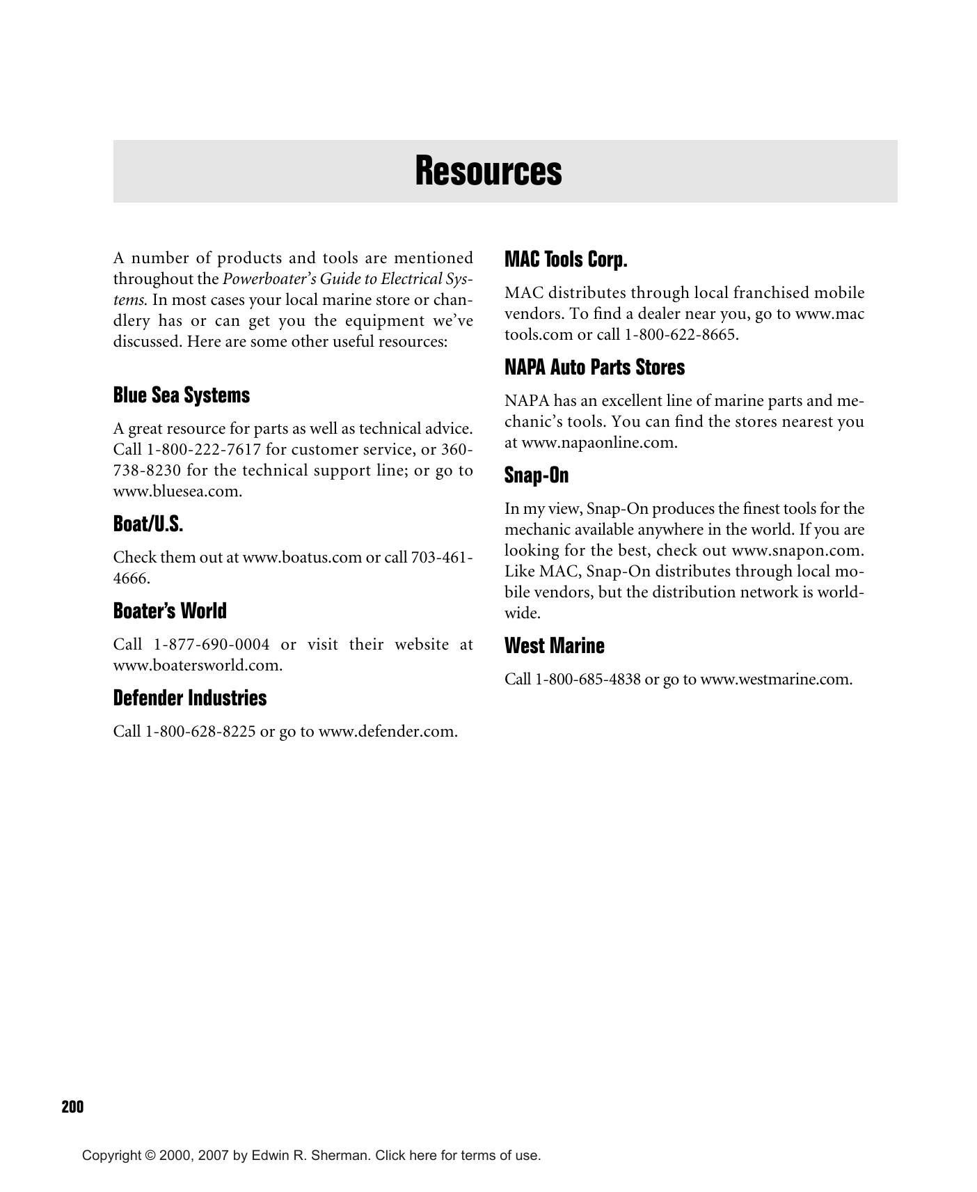 Powerboater's Guide to Electrical Systems: Maintenance, Troubleshooting, and Improvements — страница 214